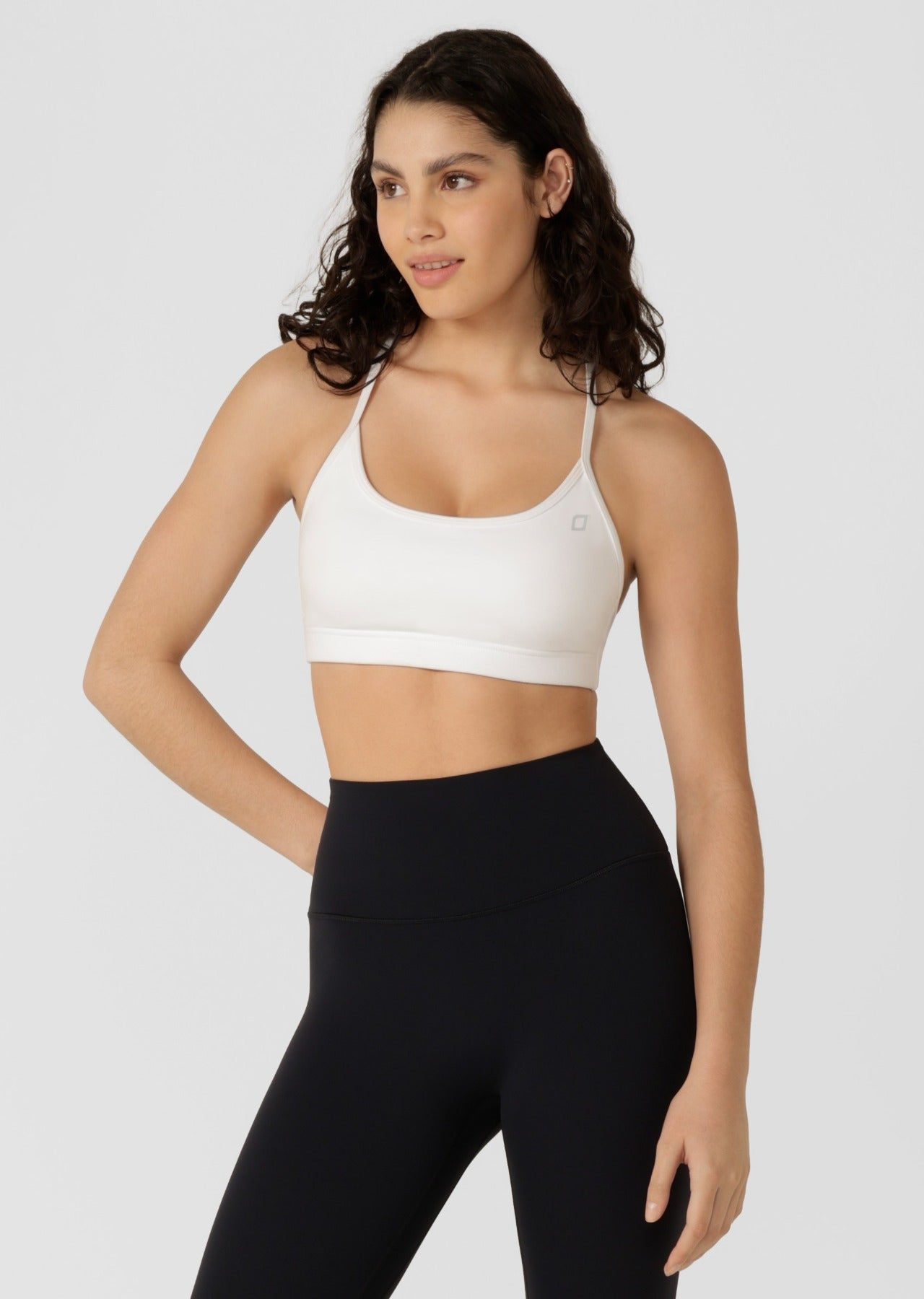 Lorna Jane Sammy Sports Bra - White Recycled