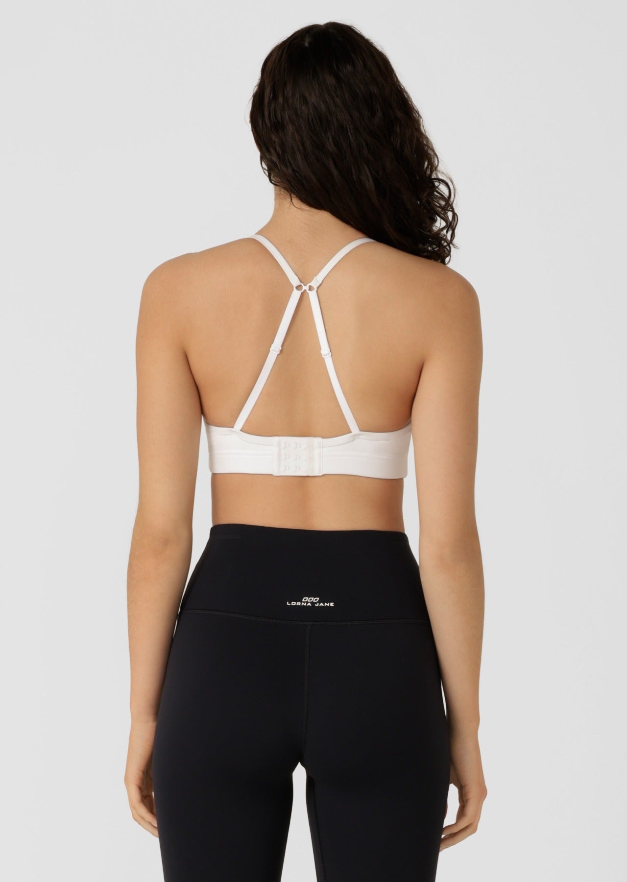 Lorna Jane Sammy Sports Bra - White Recycled