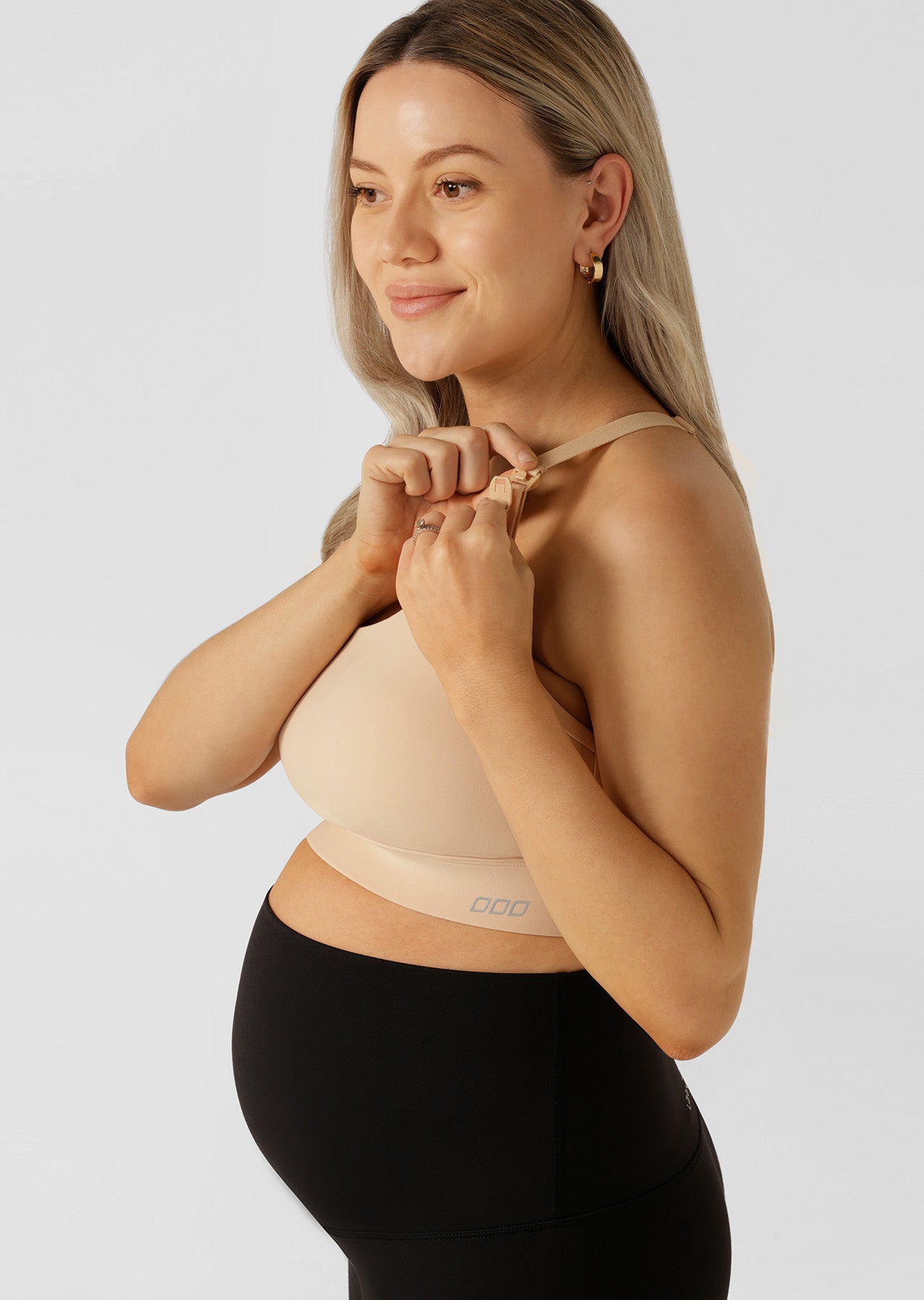 Lorna Jane LJ Nursing Bra - Almond