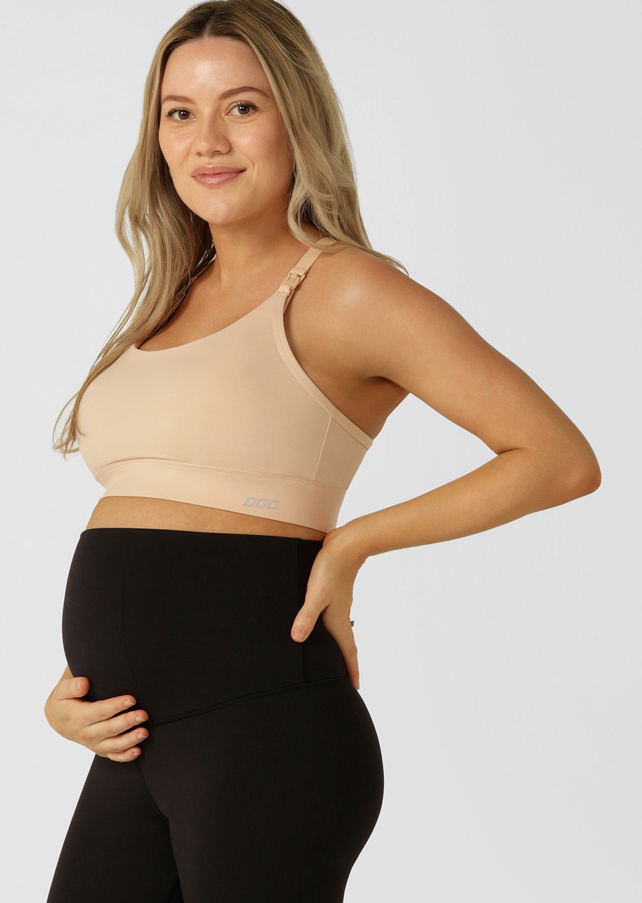 Lorna Jane LJ Nursing Bra - Almond