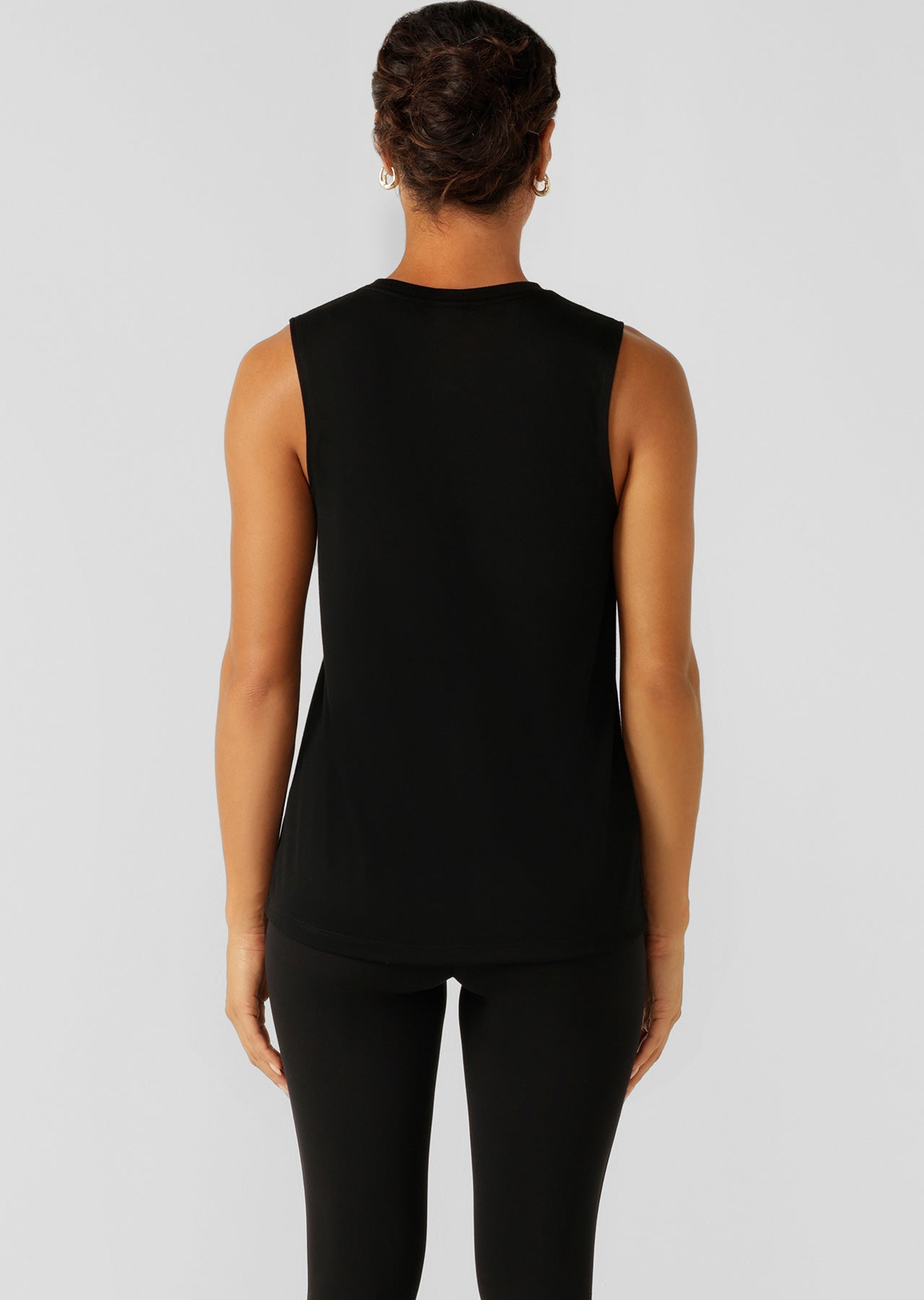 Lorna Jane Lotus Muscle Tank - Black