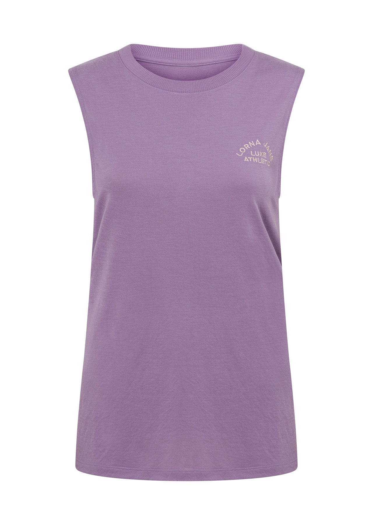 Lorna Jane Lotus Muscle Tank - Dusted Violet
