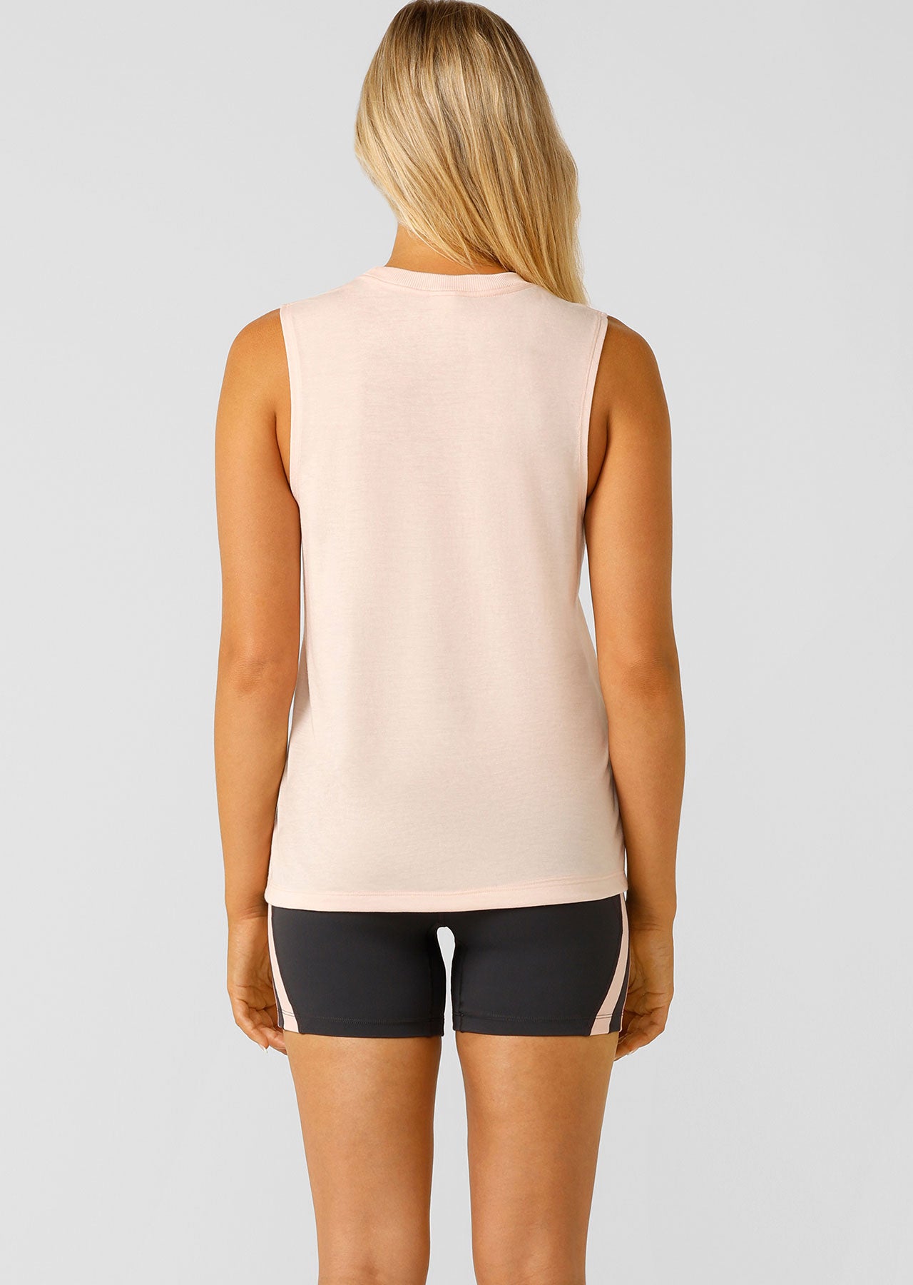 Lorna Jane Lotus Muscle Tank - Petal