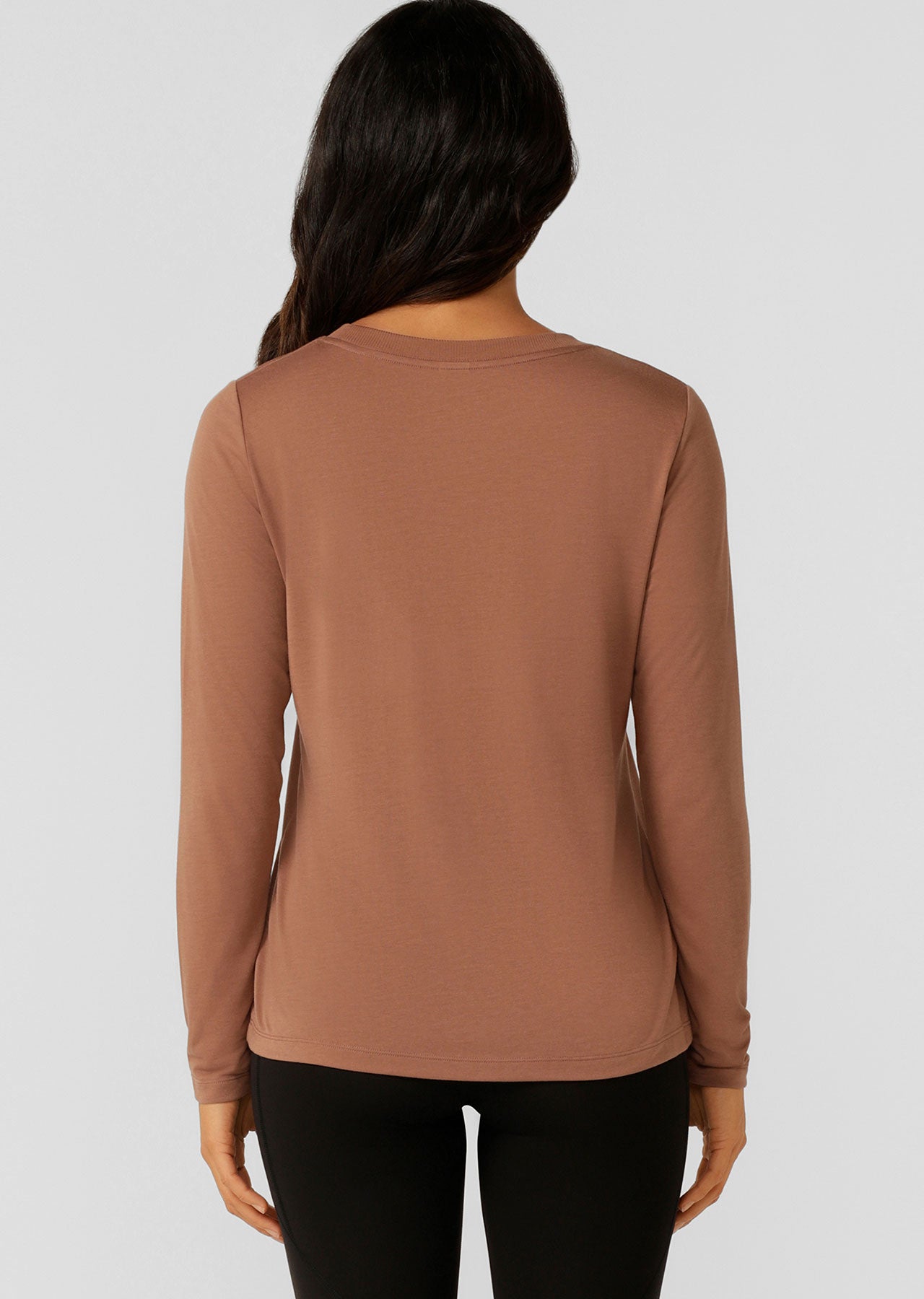 Lorna Jane Lotus Long Sleeve Top - Clove