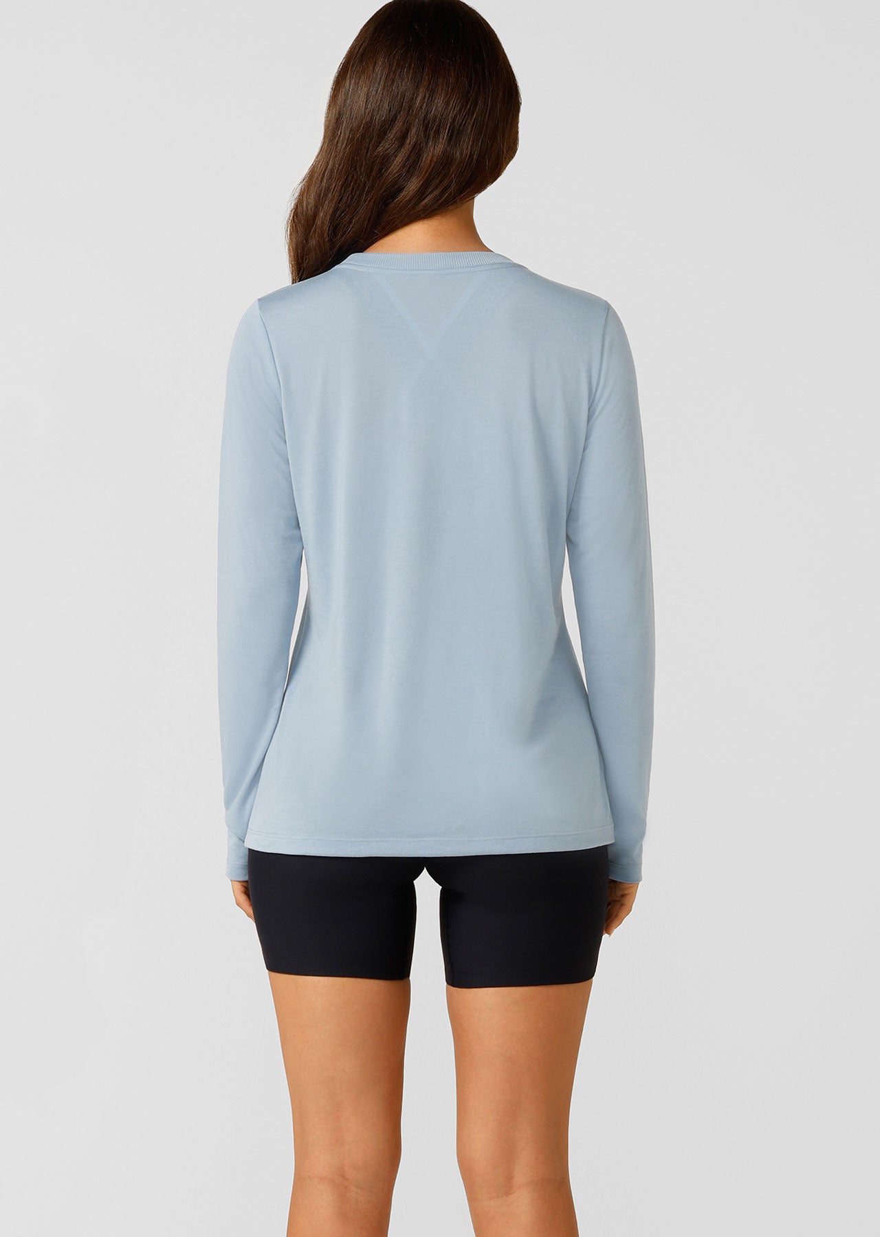 Lorna Jane Lotus Long Sleeve Top - Glacier Blue