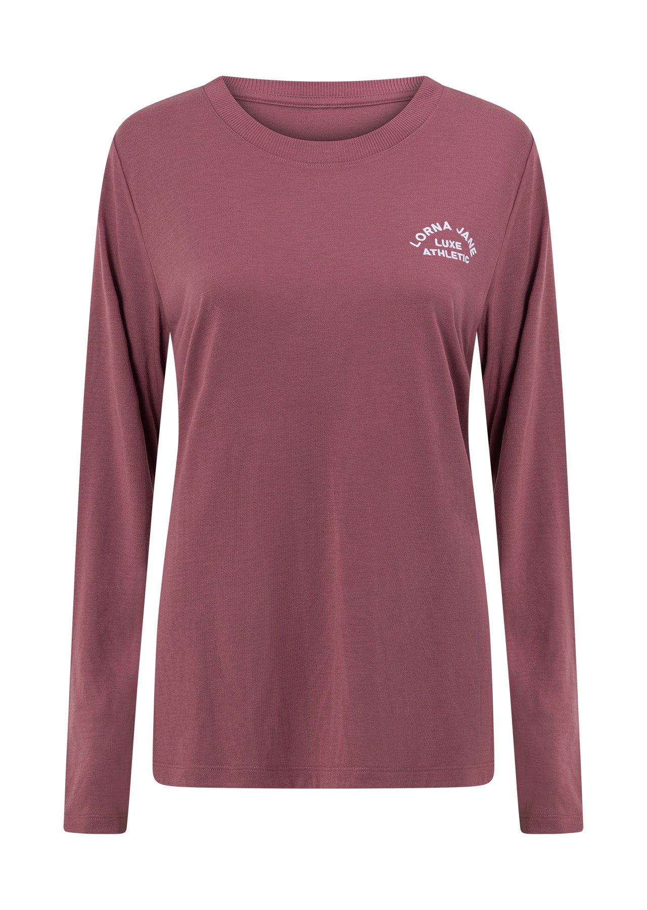 Lorna Jane Lotus Long Sleeve Top - Renaissance Rose