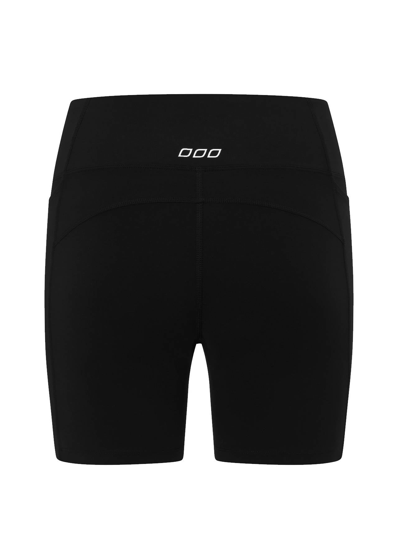 Lorna Jane Amy Phone Pocket Tech Bike Shorts - Recycled Black