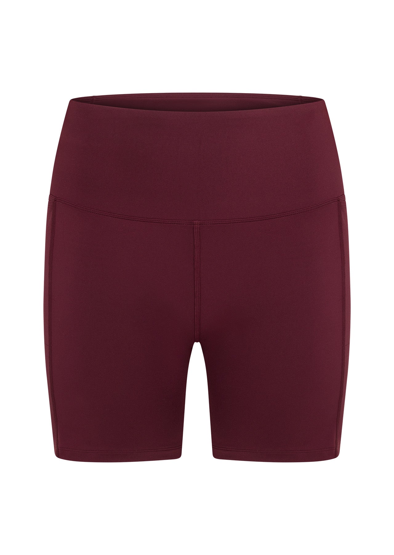 Lorna Jane Amy Phone Pocket Tech Bike Shorts - Maroon
