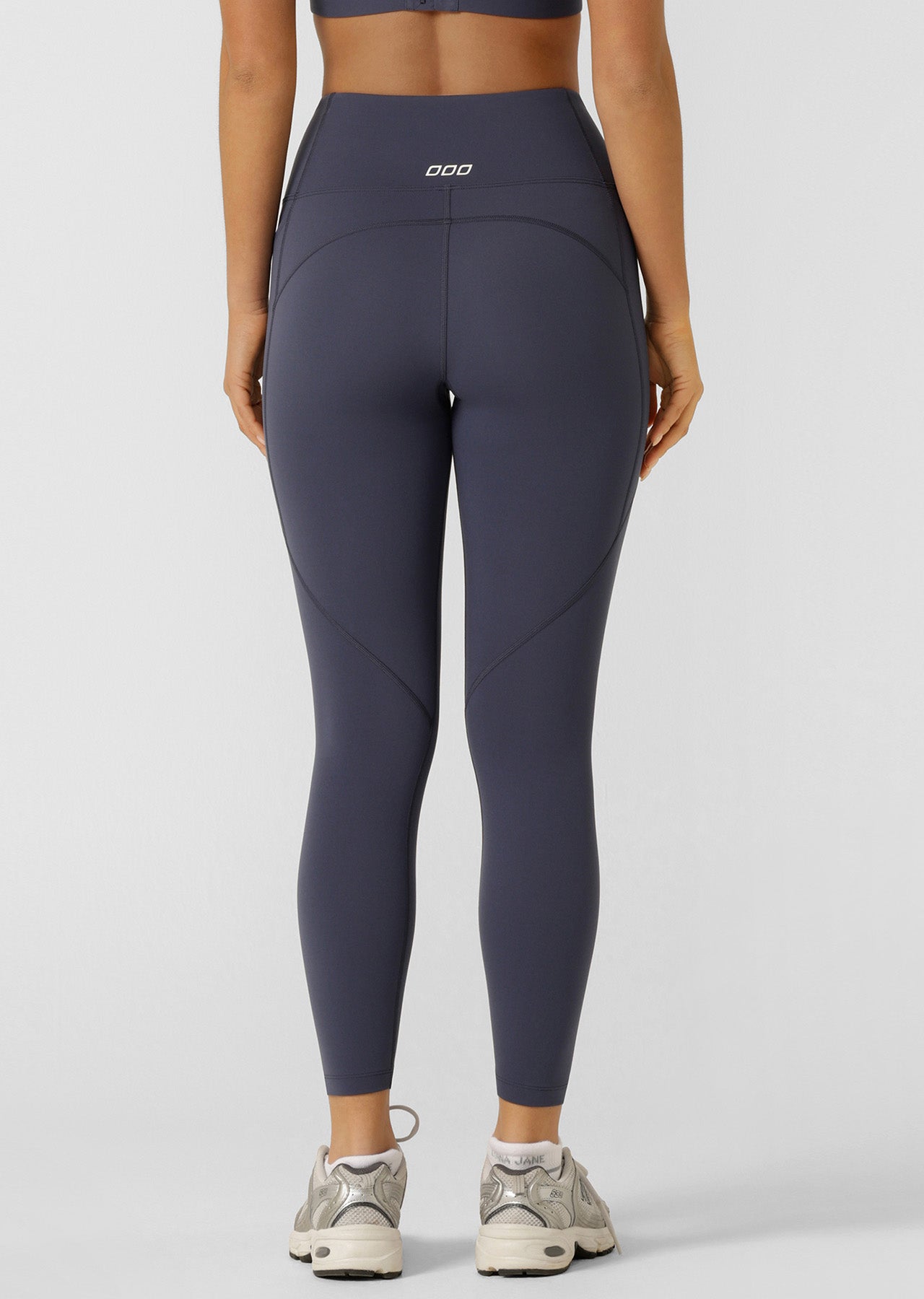 Lorna Jane Amy Phone Pocket Tech Ankle Biter Leggings - Ash Blue