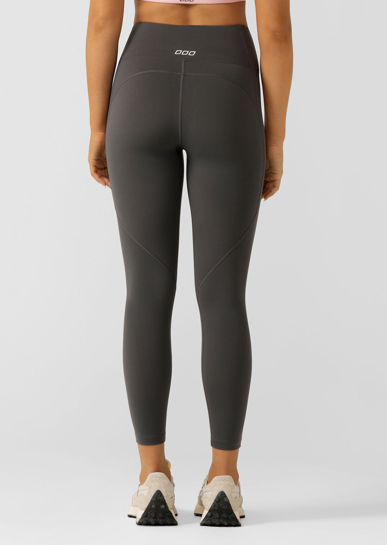 Lorna Jane Amy Phone Pocket Tech Ankle Biter Leggings - Titanium