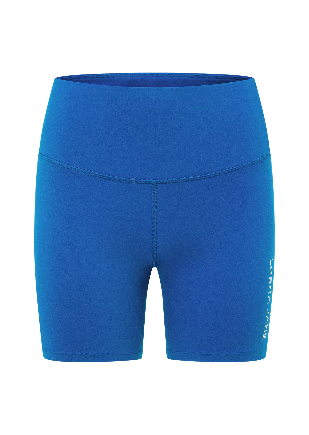 Lorna Jane Lotus No Chafe 16cm Bike Shorts - Cobalt Blue