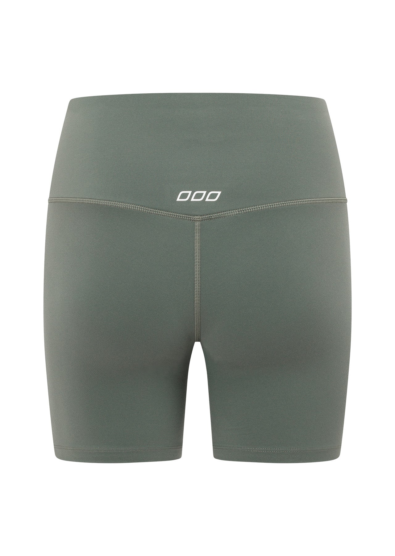 Lorna Jane Lotus No Chafe 16cm Bike Shorts - Dark Matcha