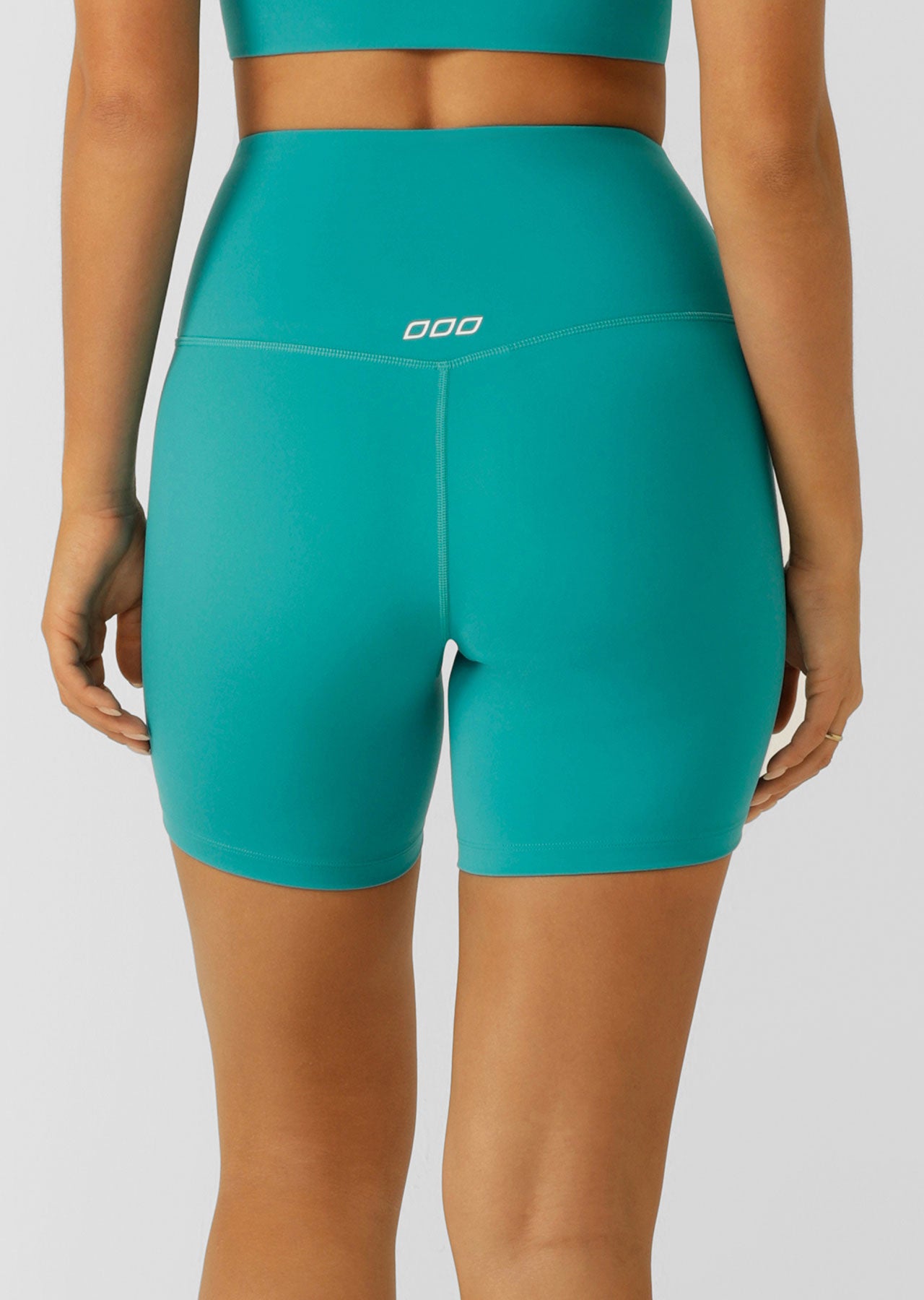 Lorna Jane Lotus No Chafe 16cm Bike Shorts - Maui