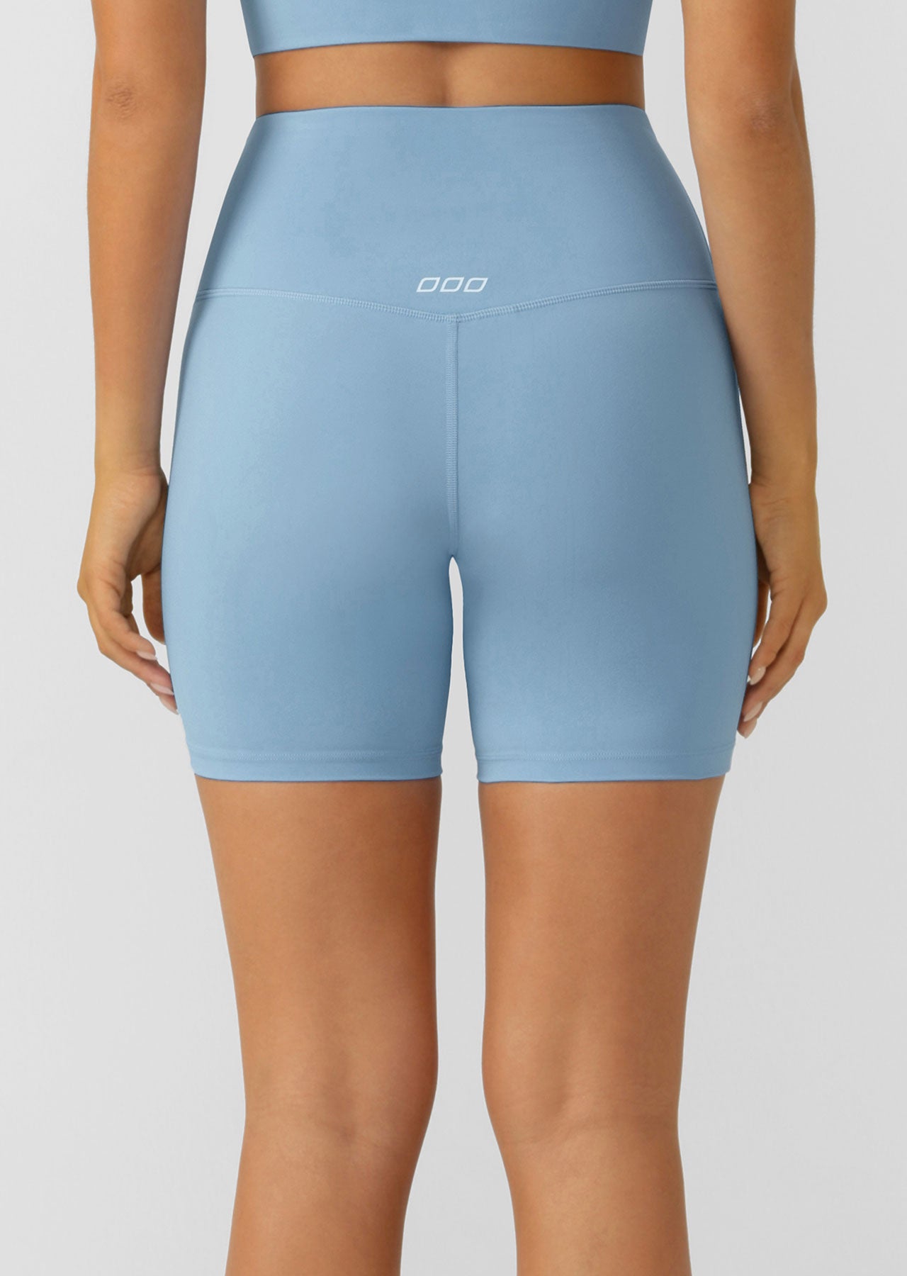 Lorna Jane Lotus No Chafe 16cm Bike Shorts - Moontide