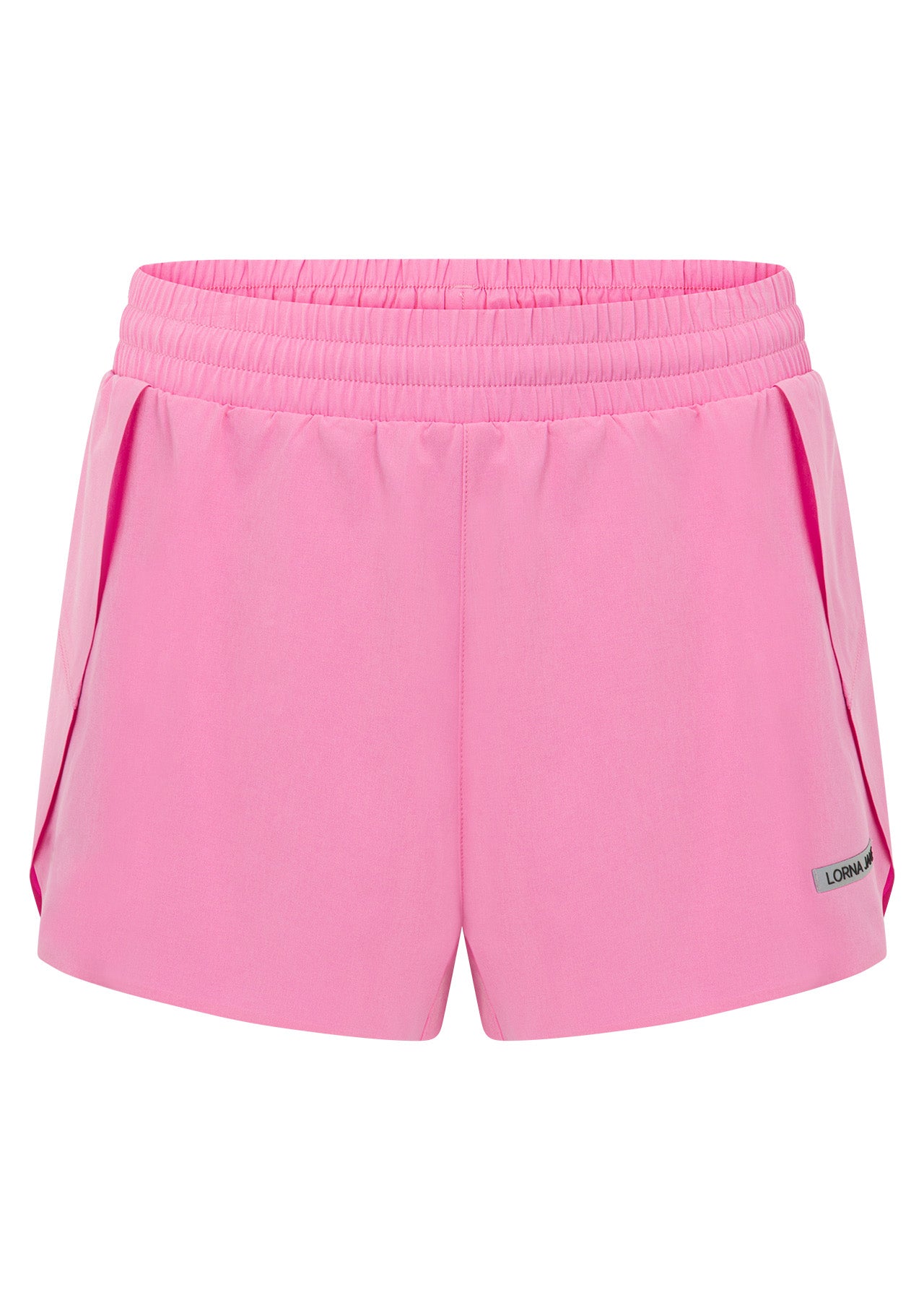 Lorna Jane Lightspeed Phone Pocket Run Shorts - Pink Mauve