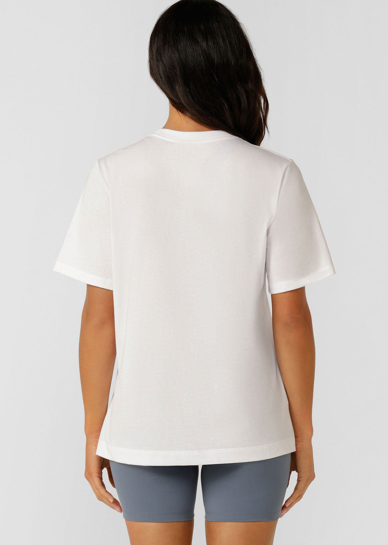 Lorna Jane Lotus Relaxed Tee - White