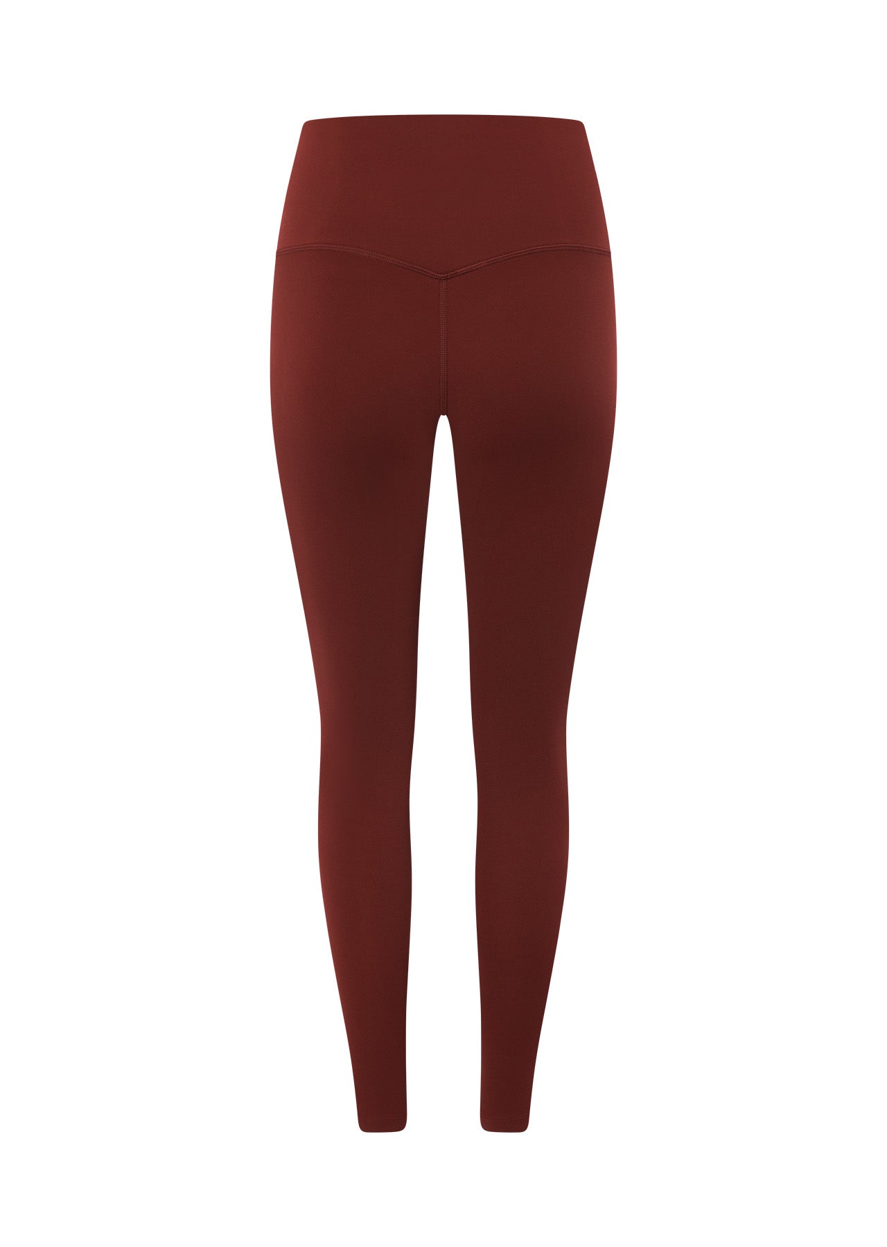 Lorna Jane Lotus No Chafe Phone Pocket Ankle Biter Leggings - Merlot