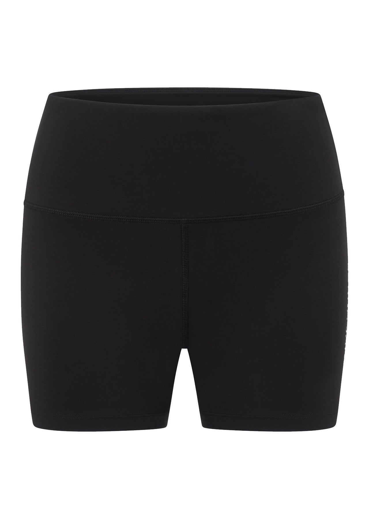 Lorna Jane Lotus No Chafe Phone Pocket 9cm Bike Shorts - Recycled Black