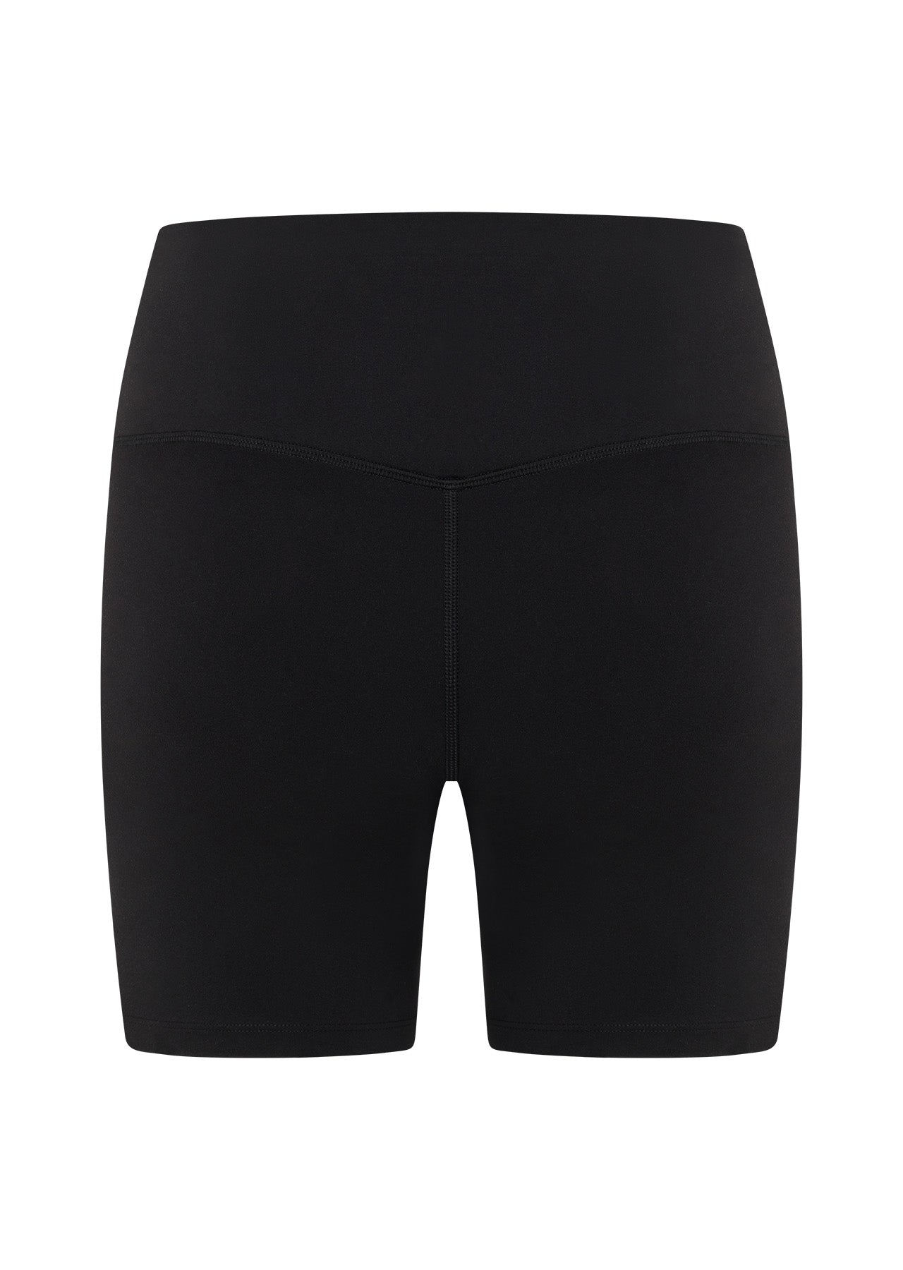 Lorna Jane Lotus No Chafe Phone Pocket 16cm Bike Shorts - Recycled Black