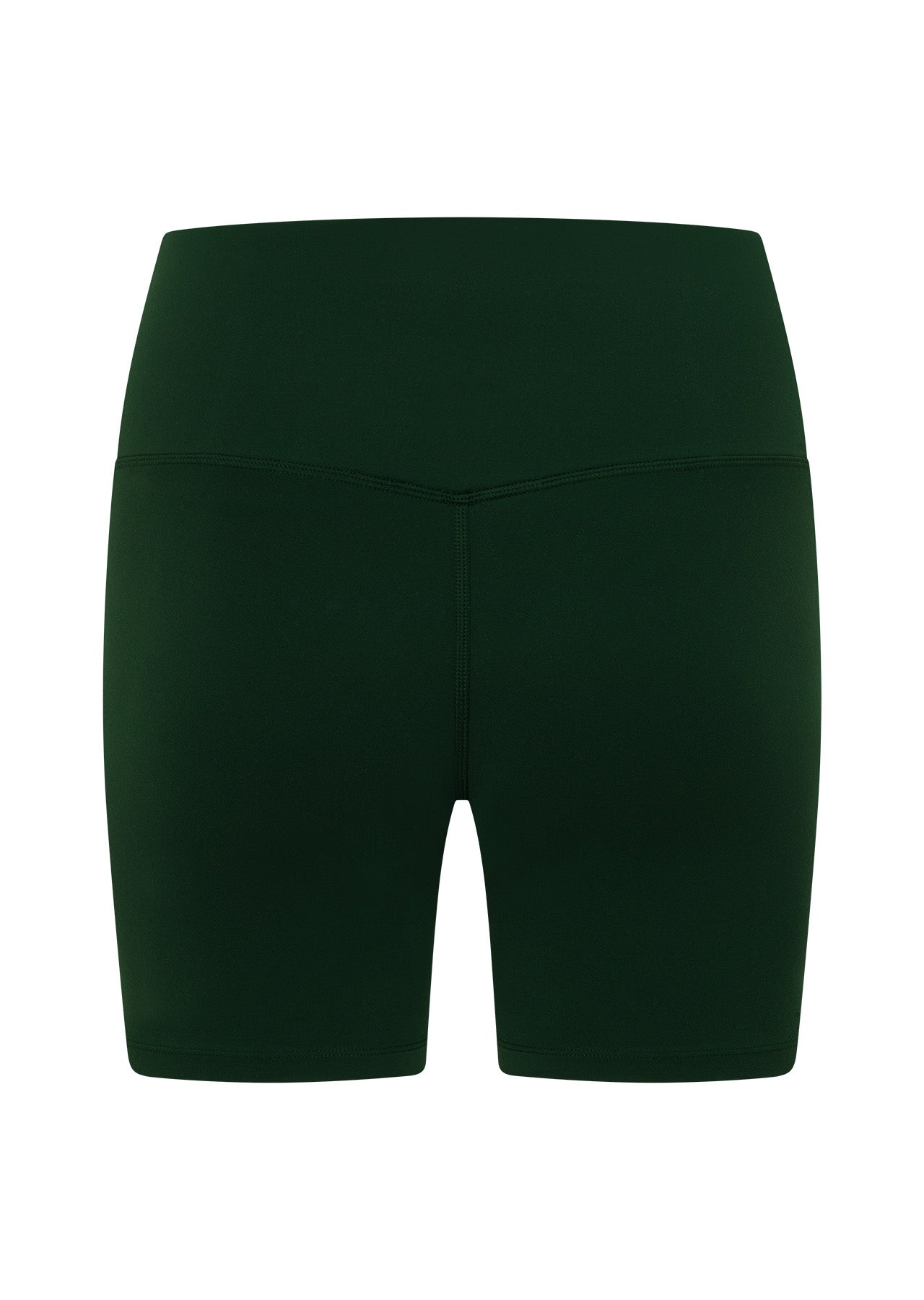 Lorna Jane Lotus No Chafe Phone Pocket 16cm Bike Shorts - Dark Green