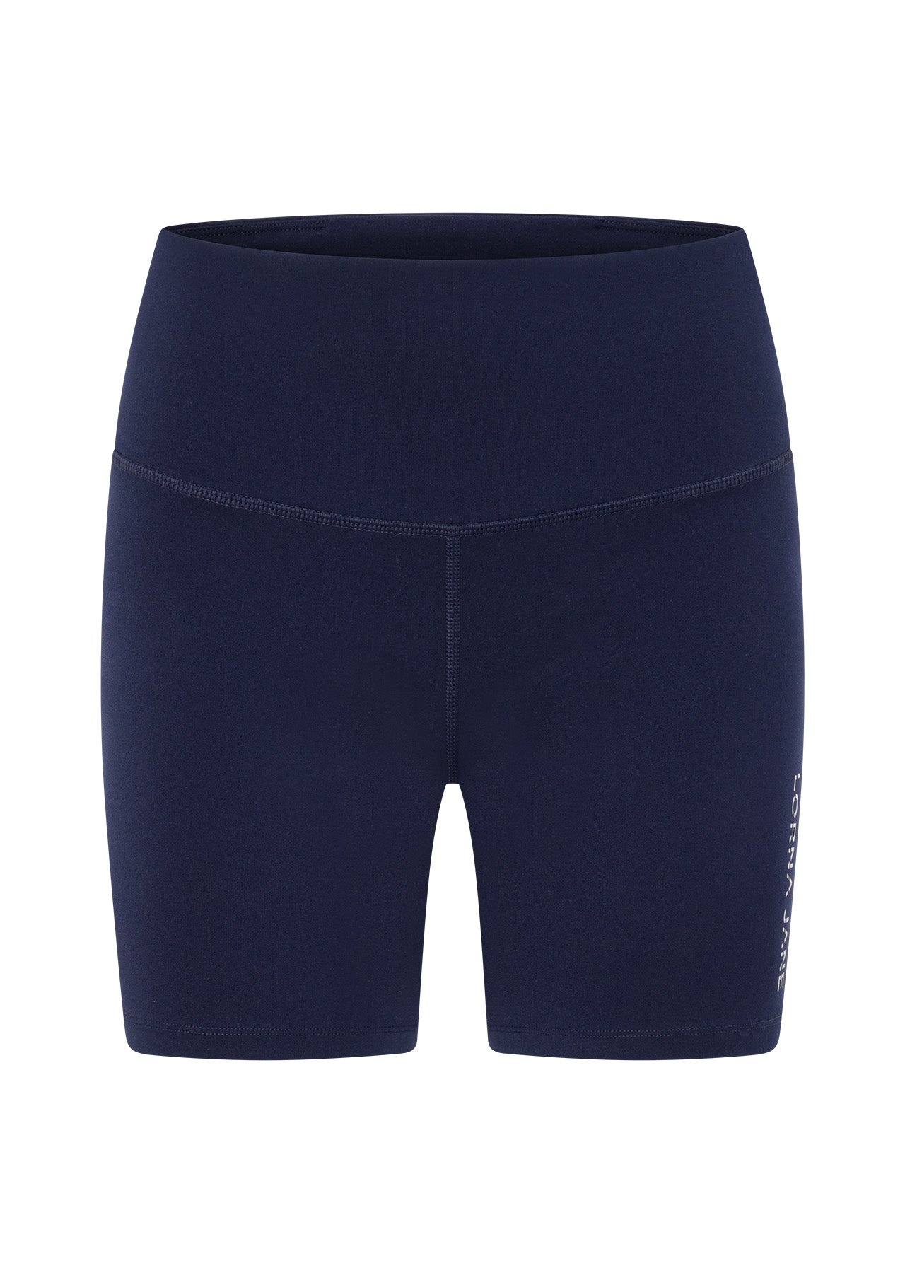 Lorna Jane Lotus No Chafe Phone Pocket 16cm Bike Shorts - French Navy