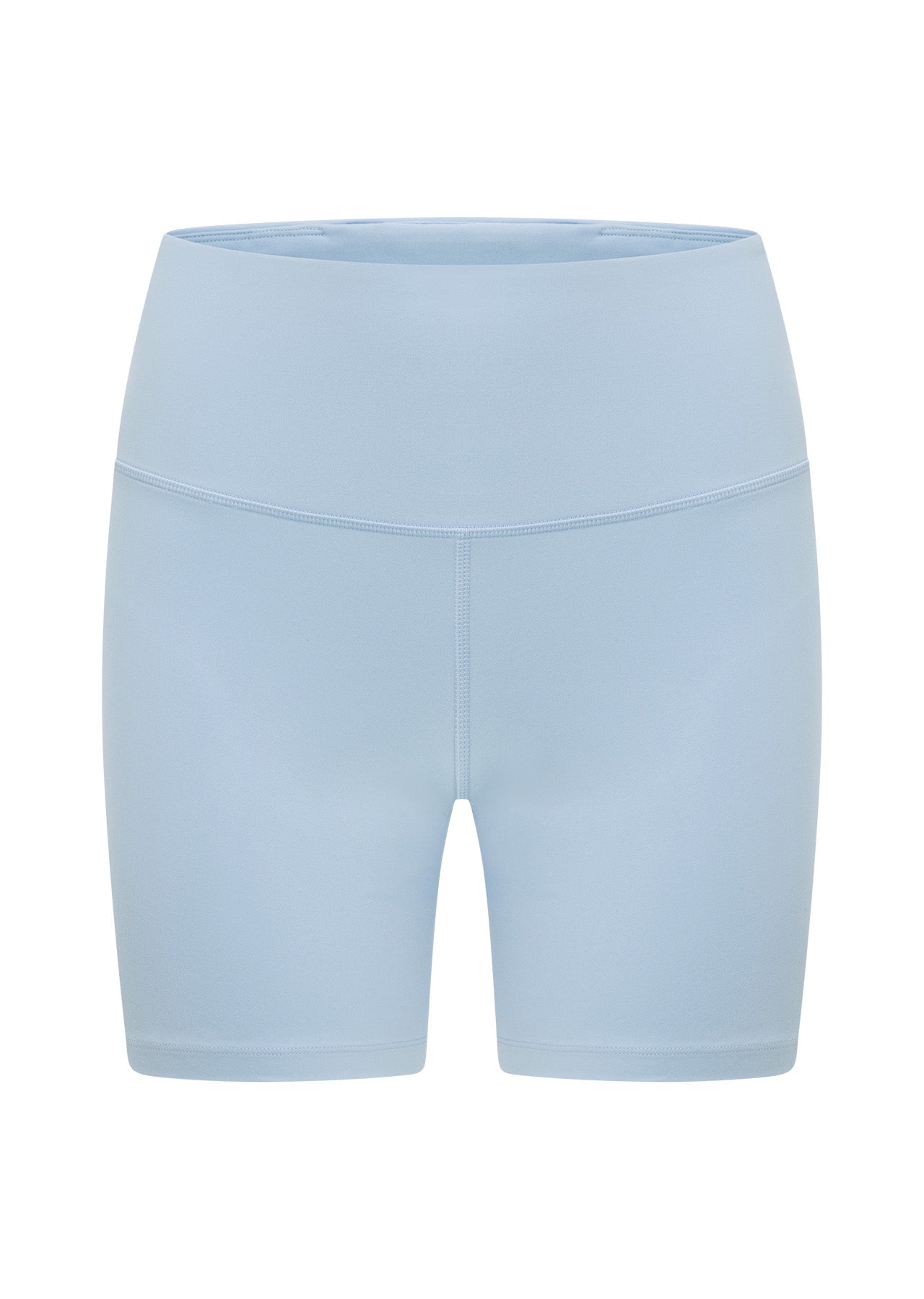 Lorna Jane Lotus No Chafe Phone Pocket 16cm Bike Shorts - Light Moontide