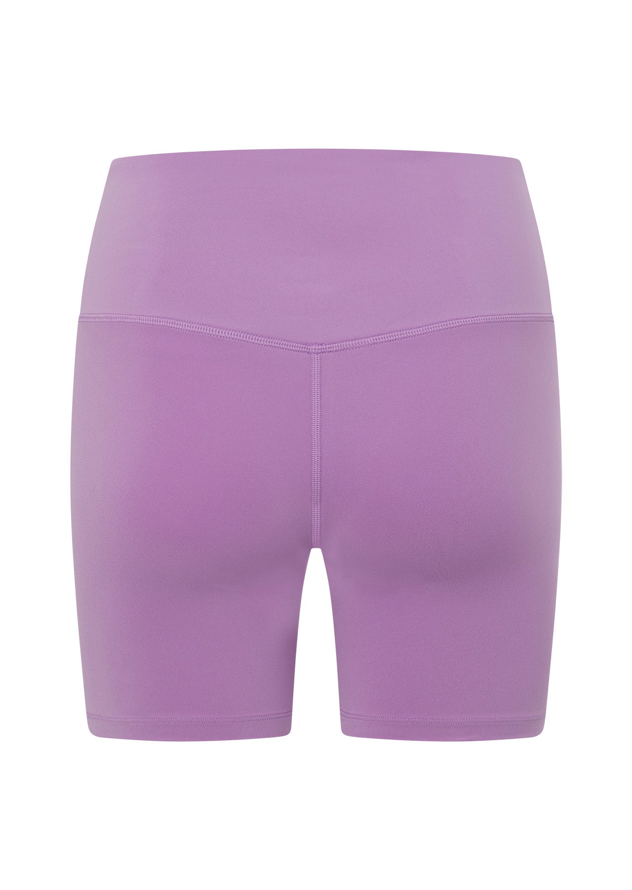 Lorna Jane Lotus No Chafe Phone Pocket 16cm Bike Shorts - Paisley Purple