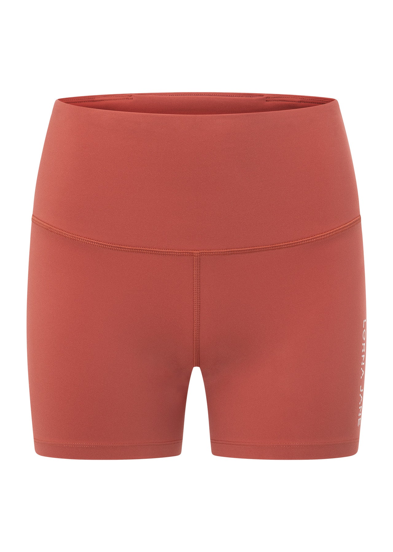 Lorna Jane Lotus No Chafe Phone Pocket 12cm Bike Shorts - Earth