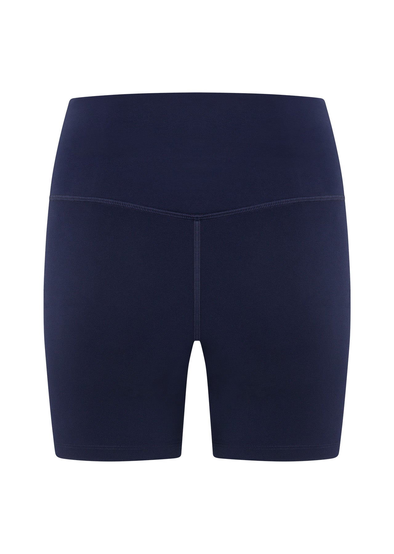 Lorna Jane Lotus No Chafe Phone Pocket 12cm Bike Shorts - French Navy