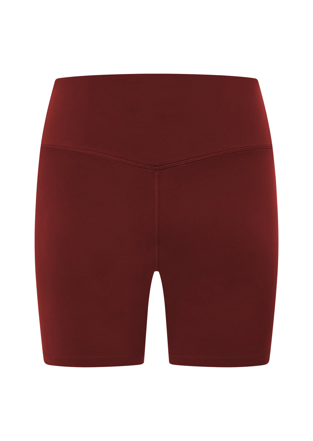 Lorna Jane Lotus No Chafe Phone Pocket 12cm Bike Shorts - Merlot