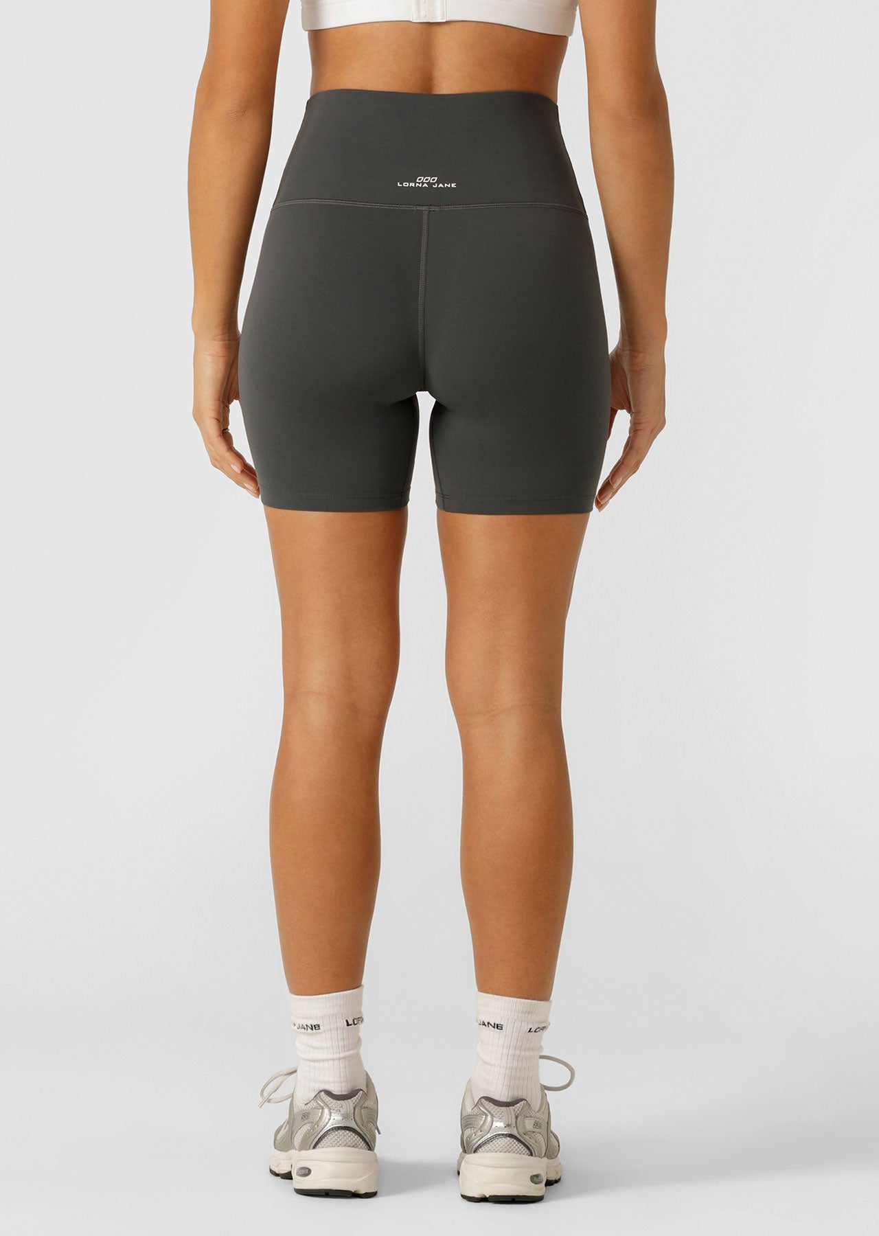 Lorna Jane Liberty 14cm Bike Shorts - Titanium