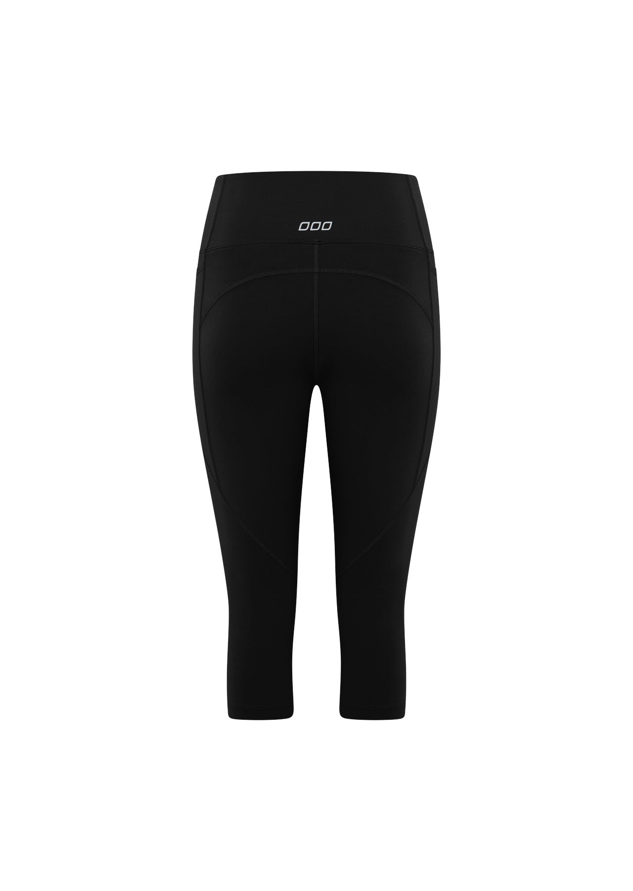 Lorna Jane Amy No Ride Phone Pocket 3/4 Leggings - Recycled Black