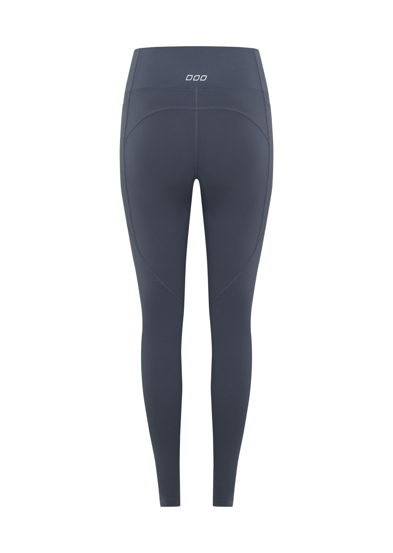 Lorna Jane Amy No Ride Phone Pocket Full Length Leggings - Dark Powder Grey