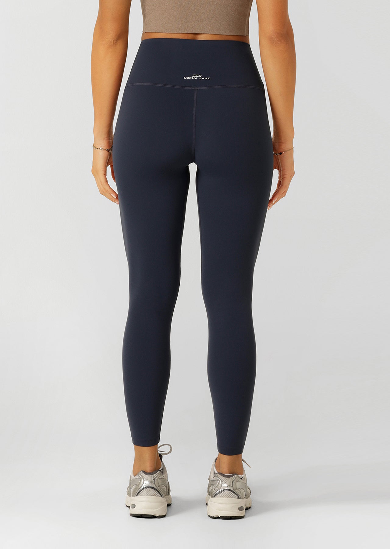 Lorna Jane Liberty Full Length Leggings - Platinum Navy