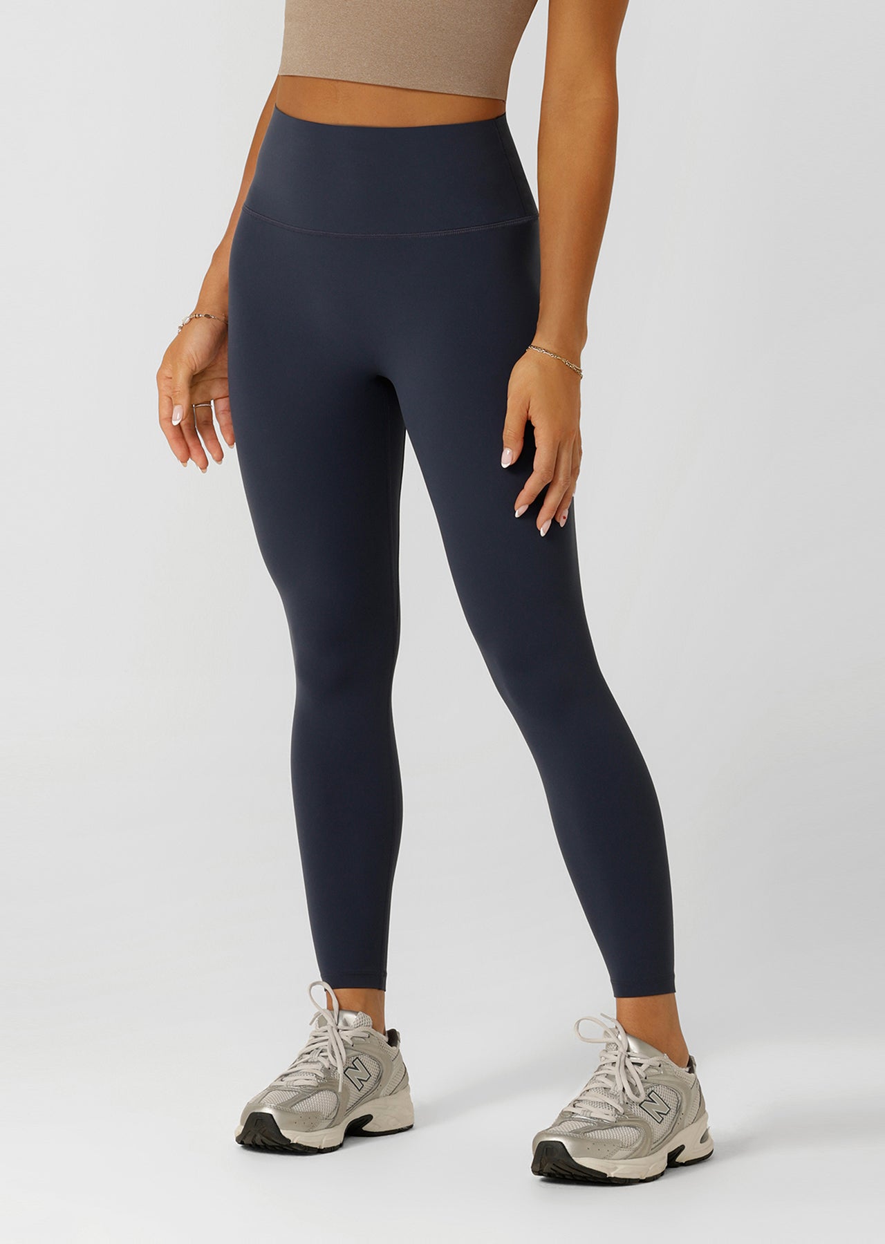 Lorna Jane Liberty Full Length Leggings - Platinum Navy