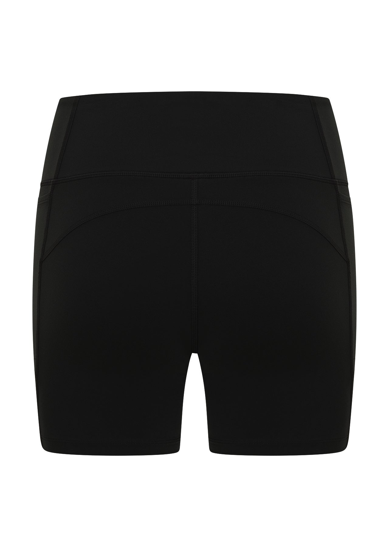 Lorna Jane Amy No Chafe Phone Pocket 14cm Bike Shorts - Recycled Black