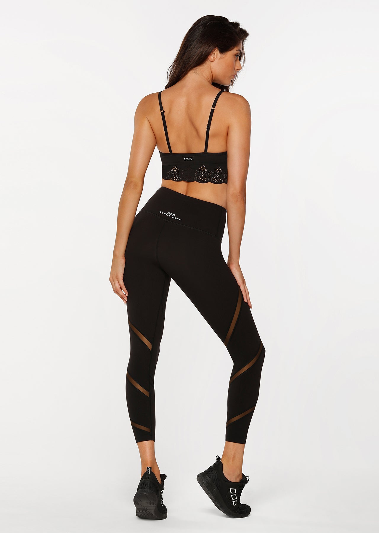 Lorna Jane Agility Core Ankle Biter Tight - Black