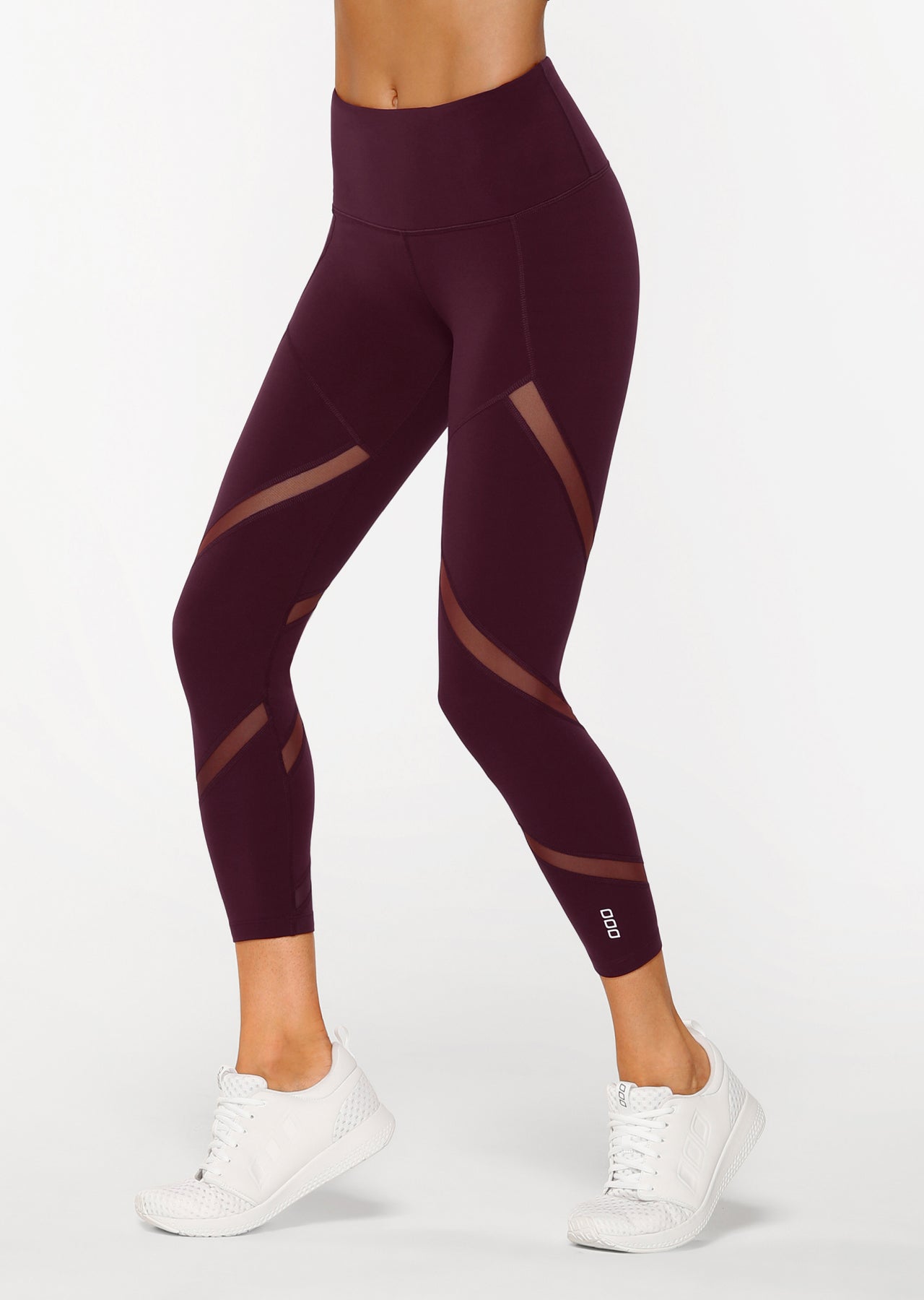 Lorna Jane Agility Core Ankle Biter Tight - Pinot