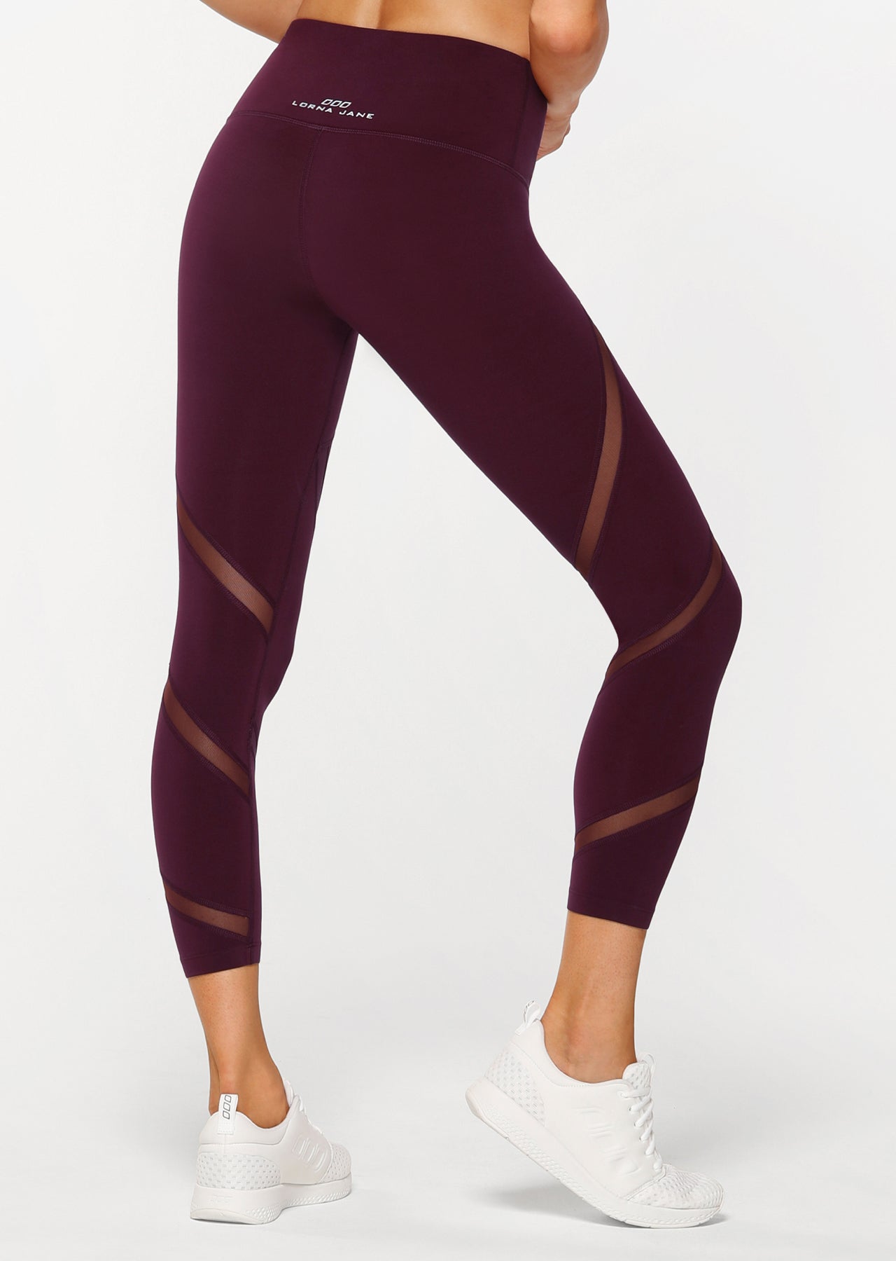 Lorna Jane Agility Core Ankle Biter Tight - Pinot