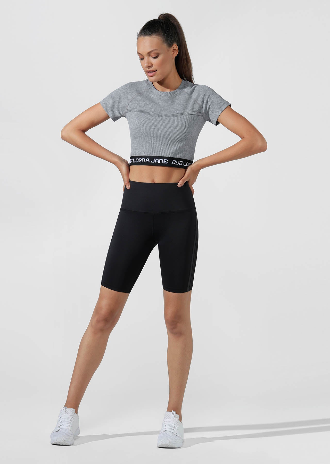 Lorna Jane Alexa Bike Shorts - Black