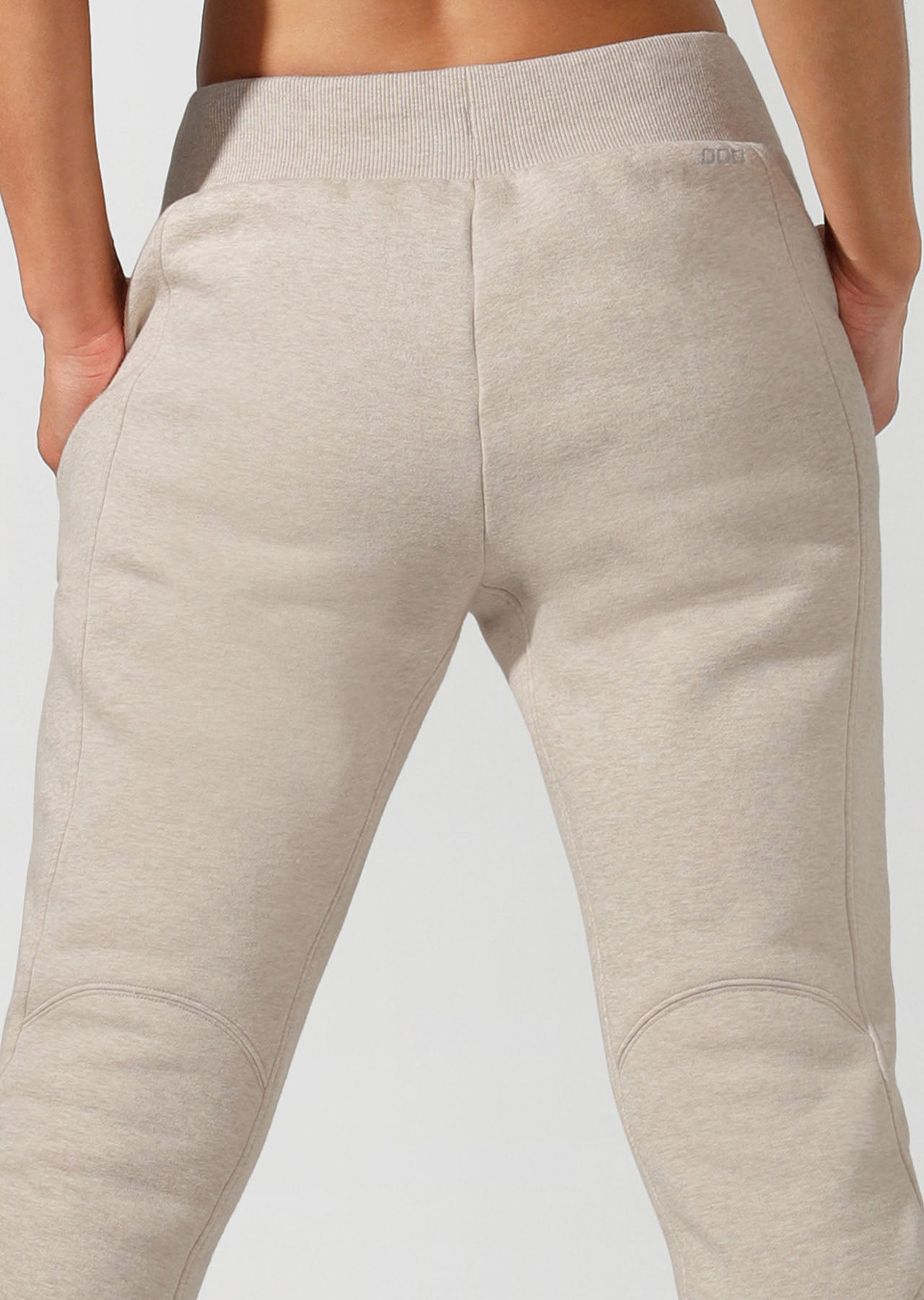 Lorna Jane Always Cosy Track Pants - Off White Marl