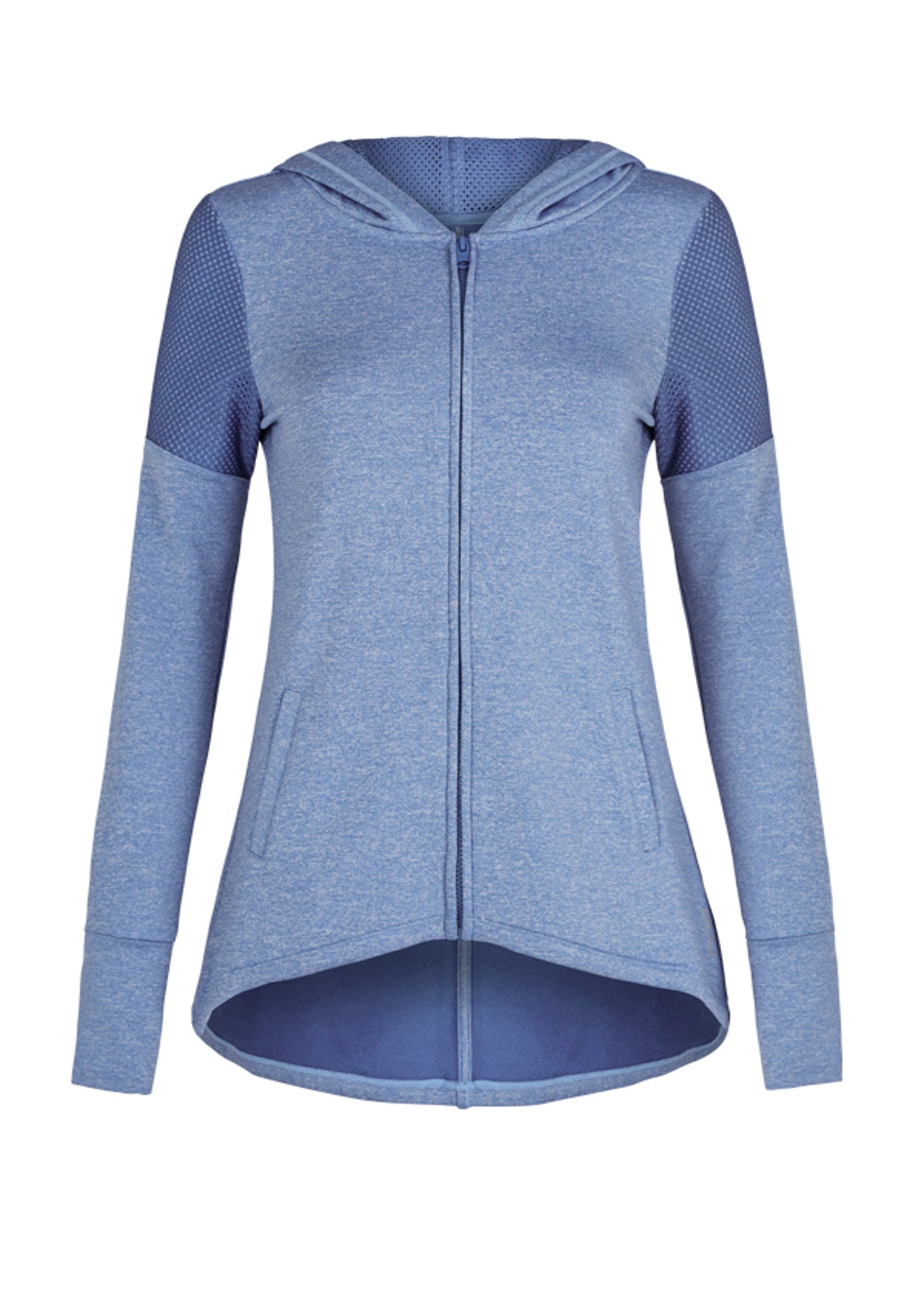 Lorna Jane Aviva L/Slv Hoodie - Cosmic Dust Marl