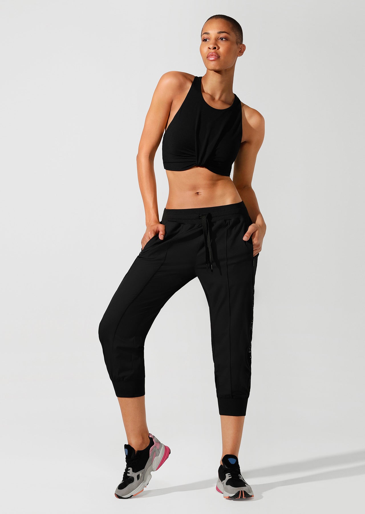 Lorna Jane Broadwalk Active 7/8 Pants - Black
