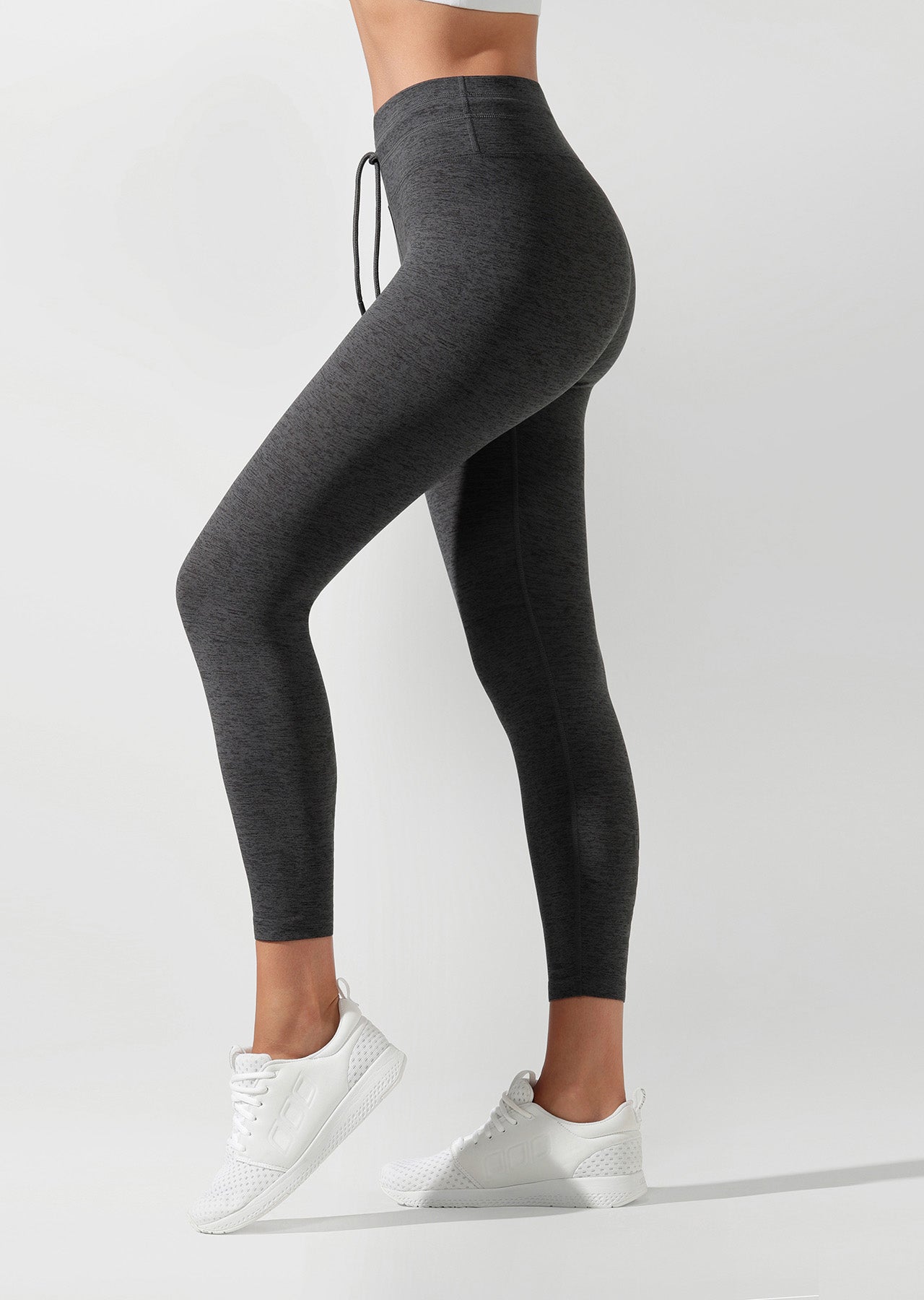 Lorna Jane Cardio Core Ankle Biter Tight - Titanium Marl