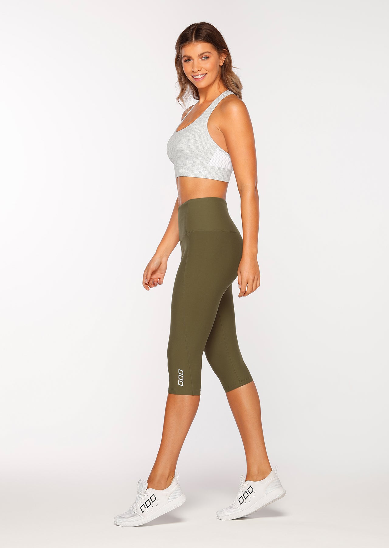 Lorna Jane Dash Core 3/4 Tight - Safari