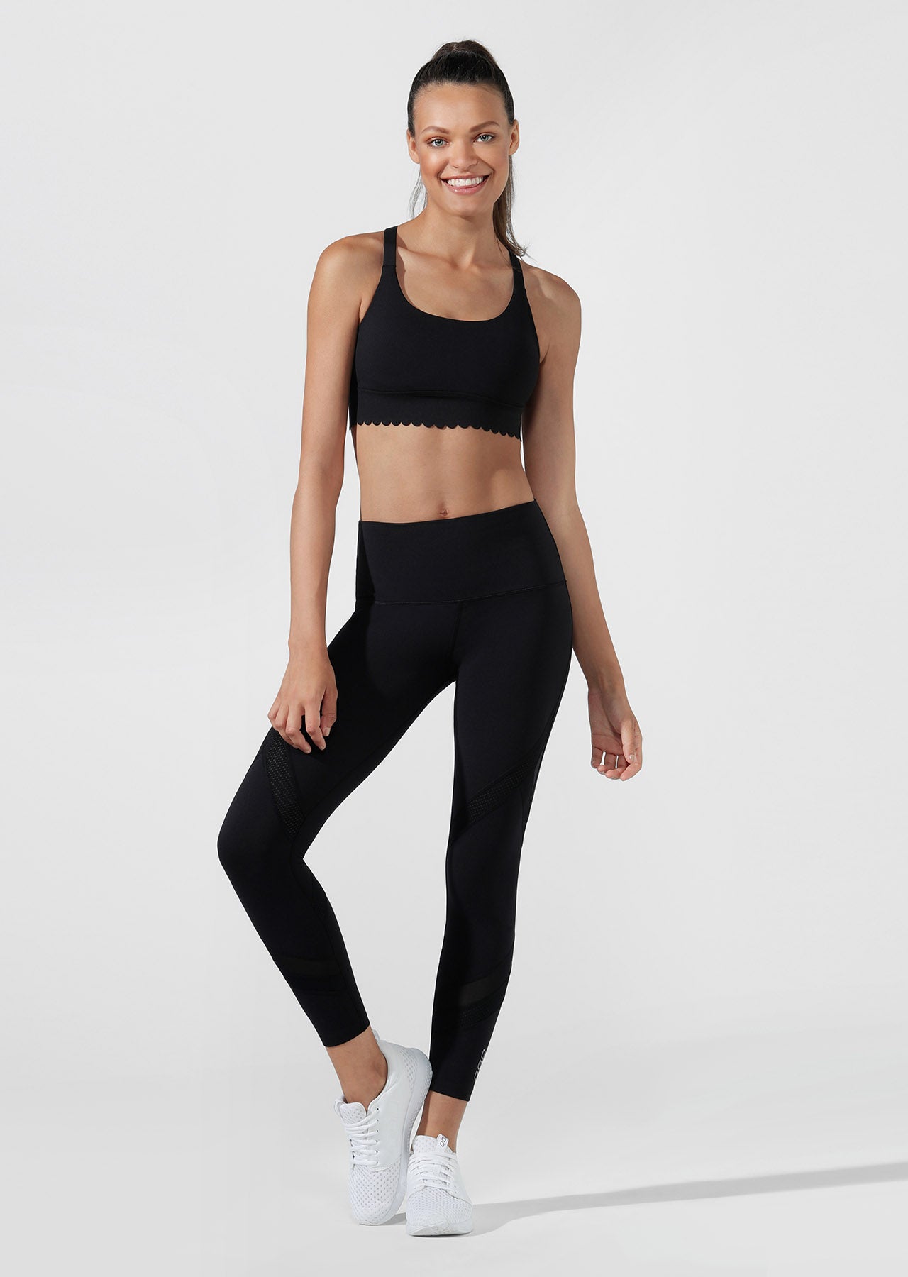 Lorna Jane Edge Core Ankle Biter Tight - Black