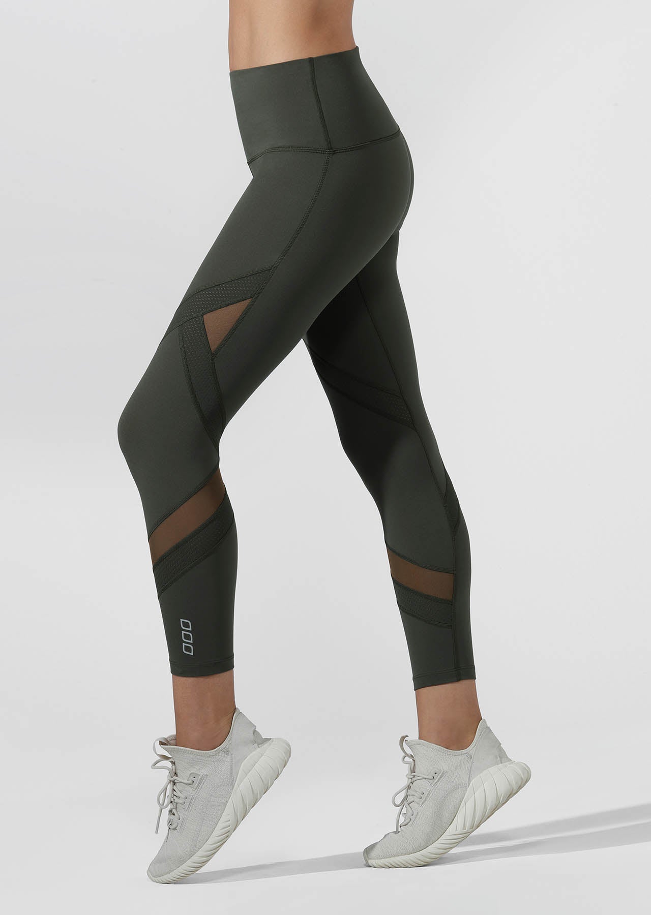 Lorna Jane Edge Core Ankle Biter Tight - Dark Safari