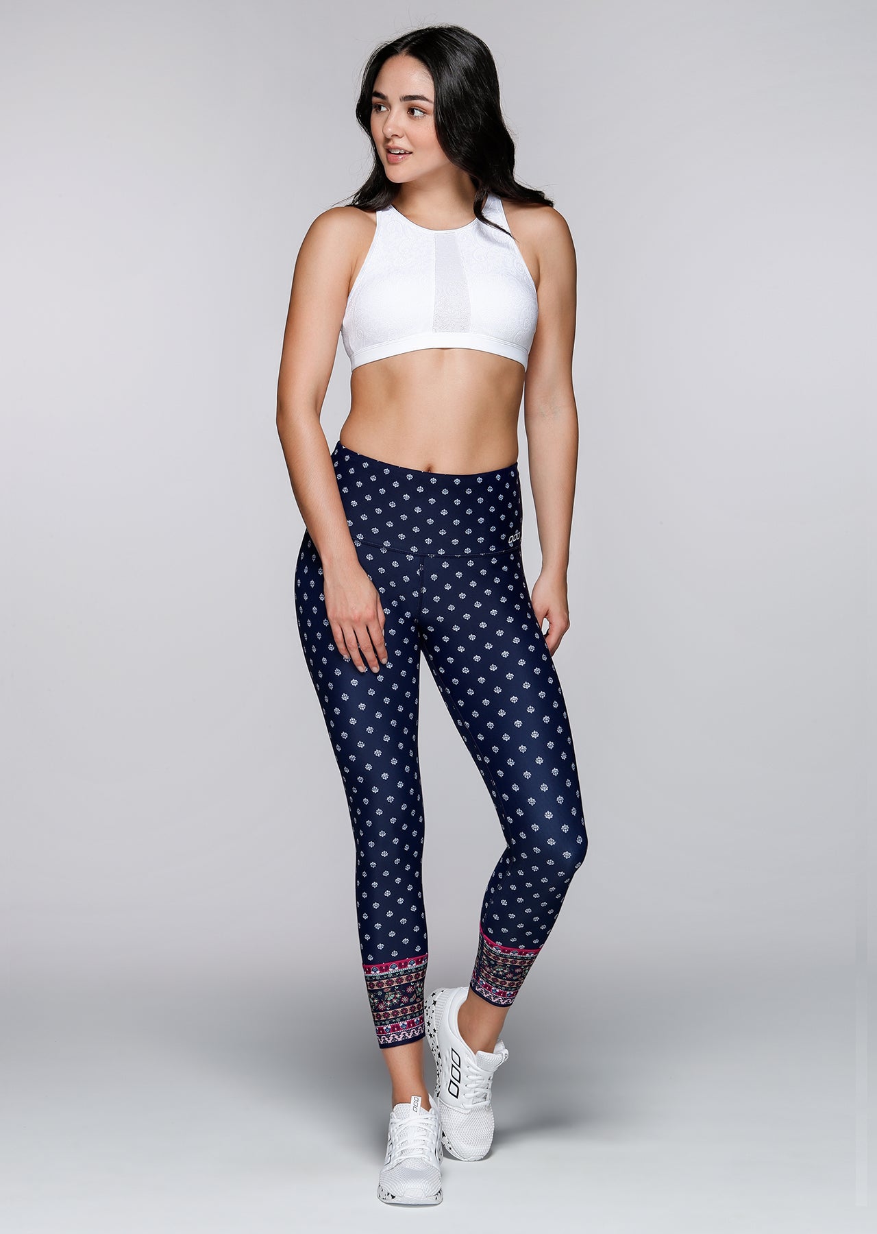 Lorna Jane Entwine Sports Bra - White