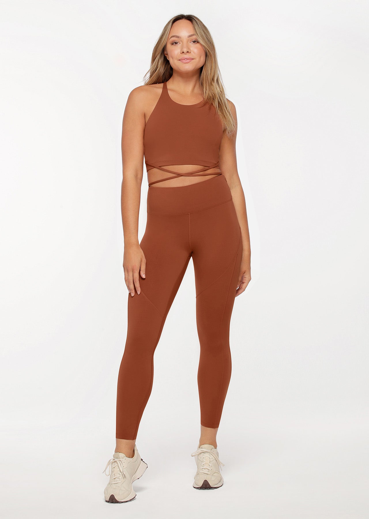 Lorna Jane Evie Recycled Full Length Leggings - Autumn