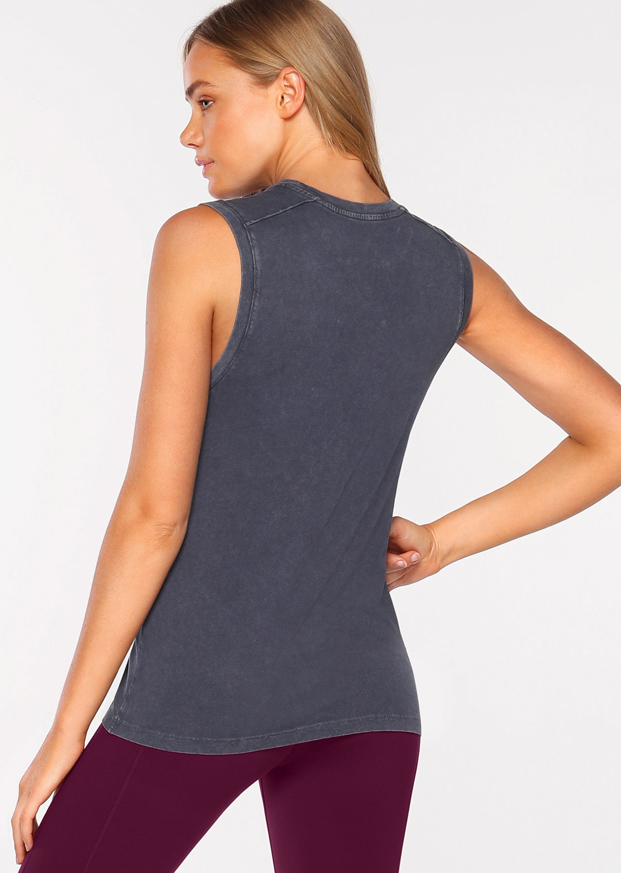 Lorna Jane Fearless Female Tank - Ash Blue